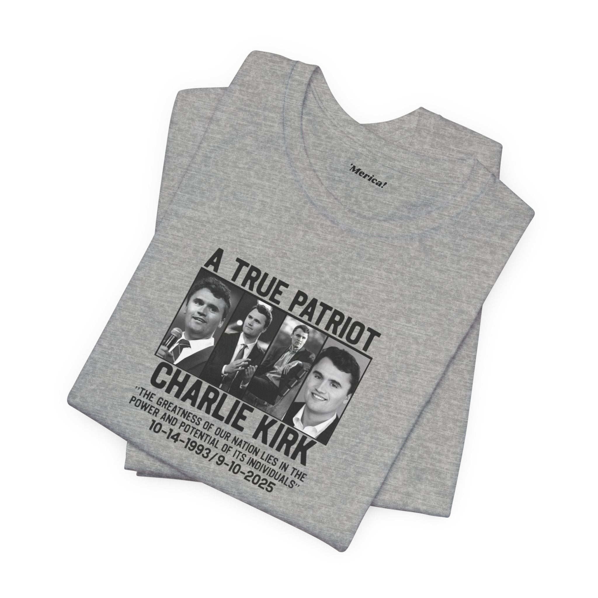 Charlie Kirk Tribute T-Shirt