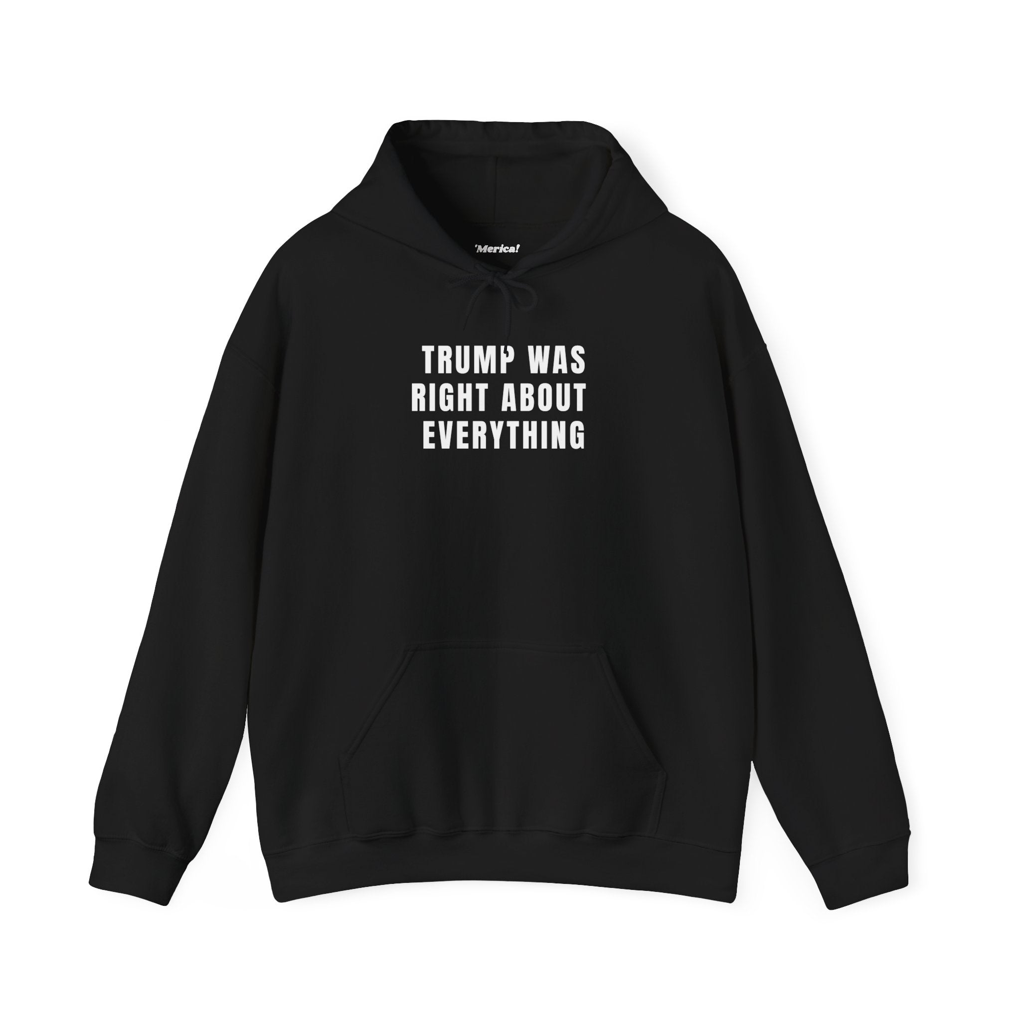 Trump Was Right Hoodie