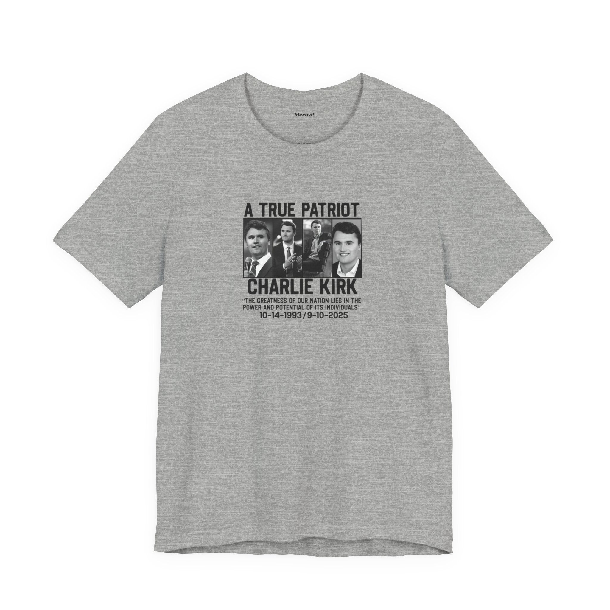 Charlie Kirk Tribute T-Shirt