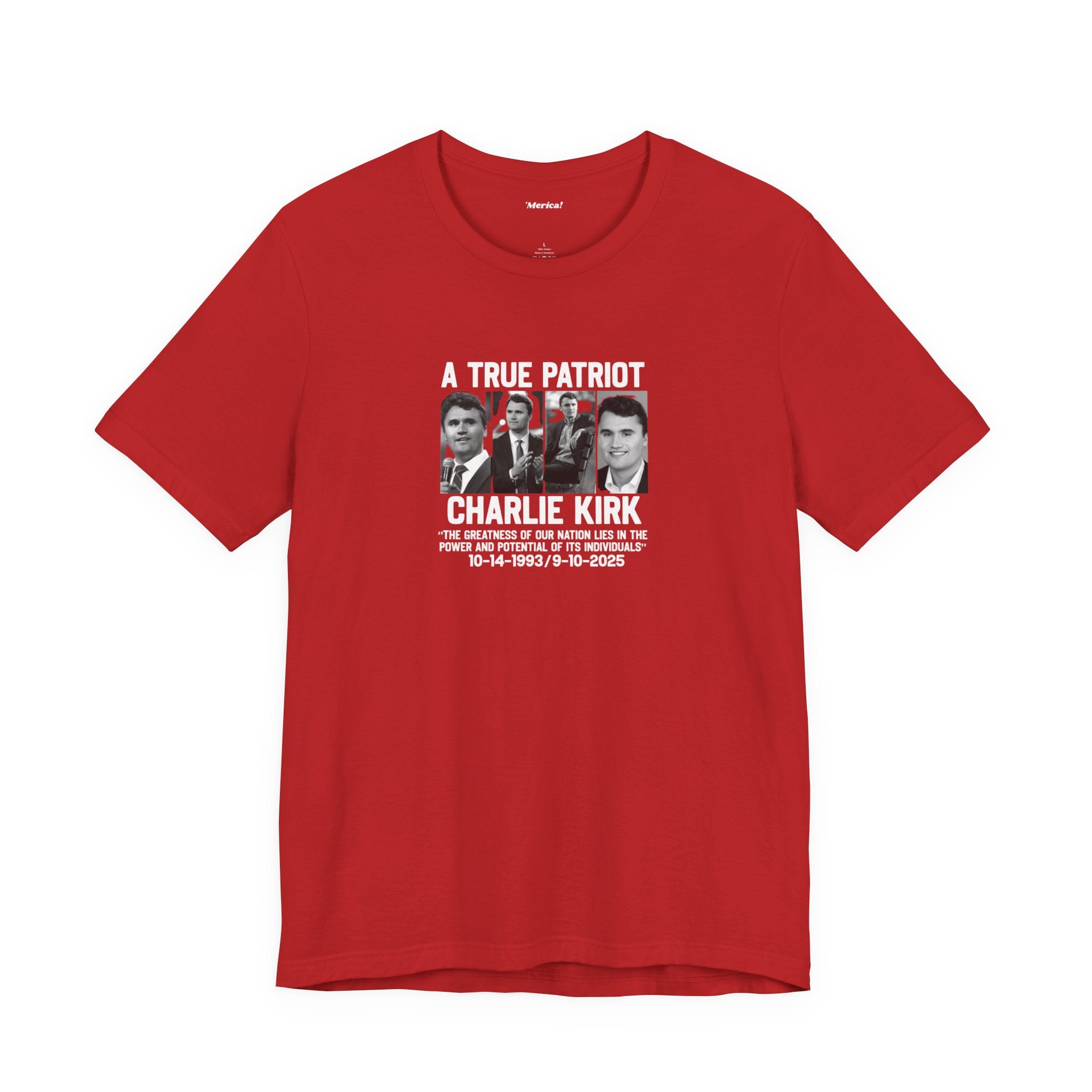 Charlie Kirk Tribute T-Shirt
