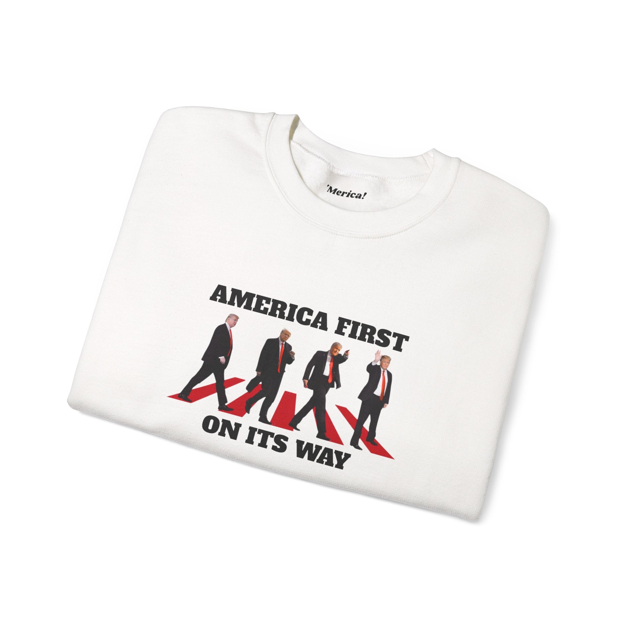 America First Sweatshirt Printify