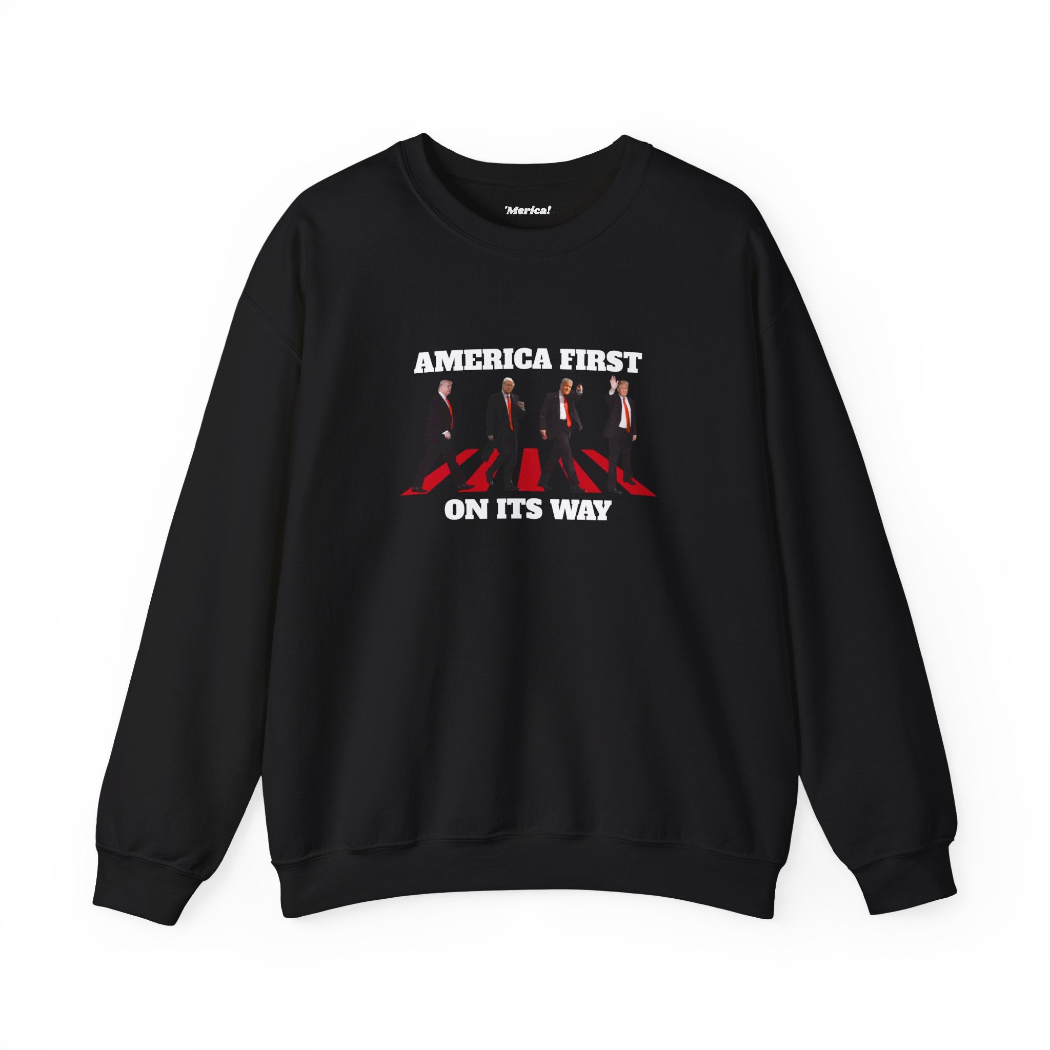 America First Sweatshirt Printify