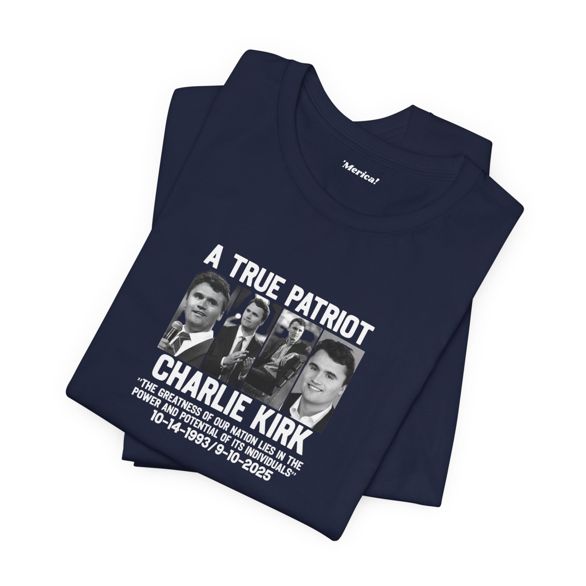 Charlie Kirk Tribute T-Shirt