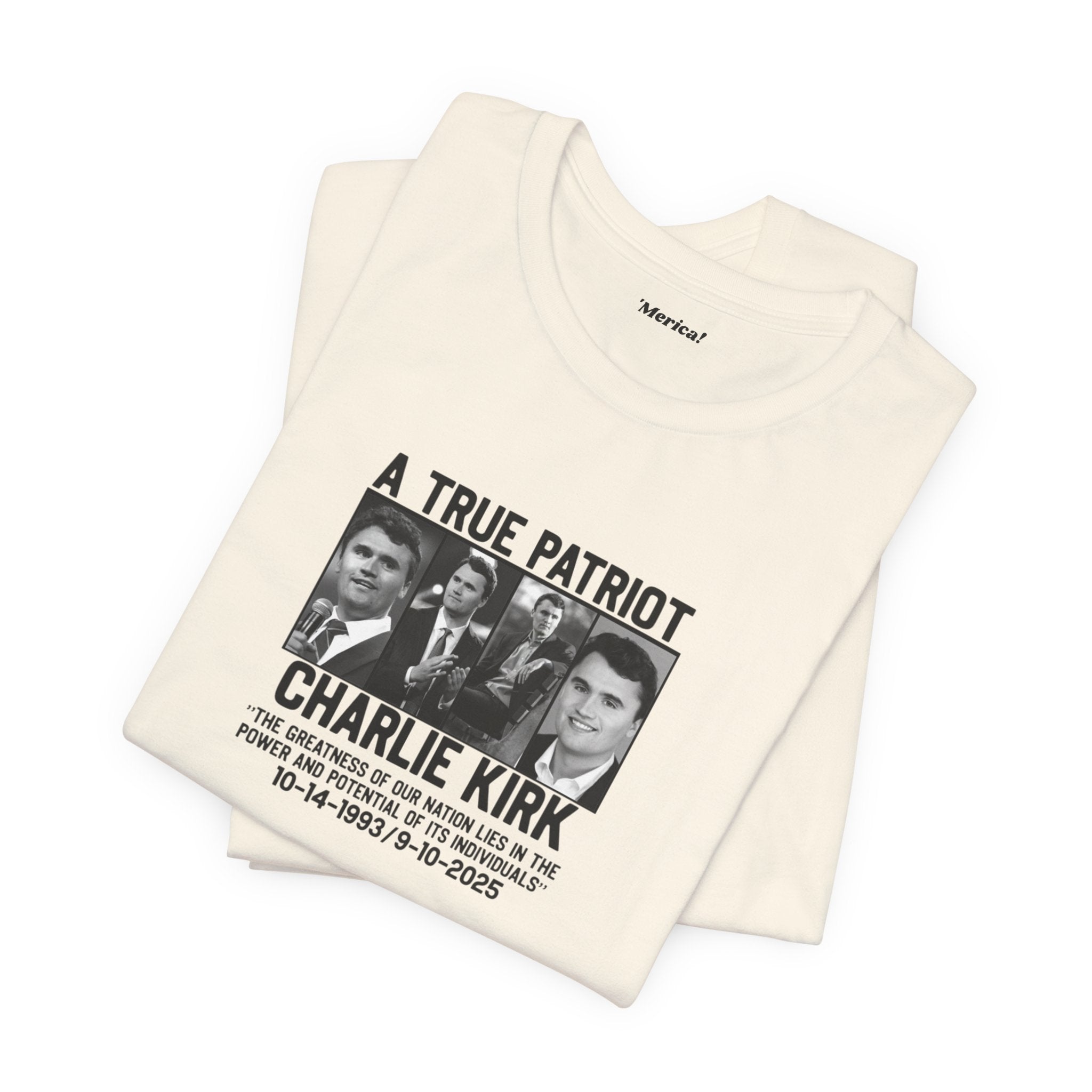 Charlie Kirk Tribute T-Shirt