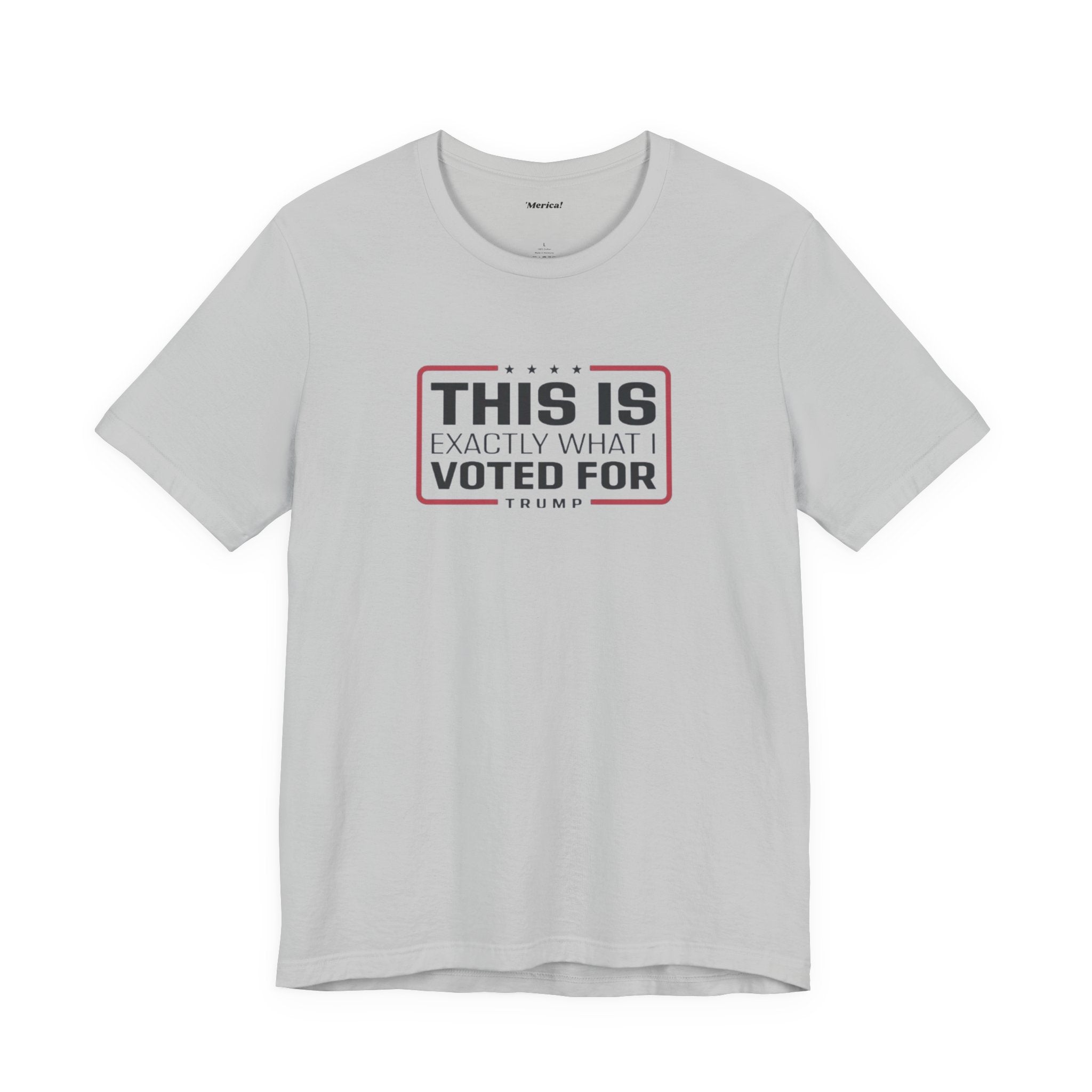 What I Voted For T-Shirt