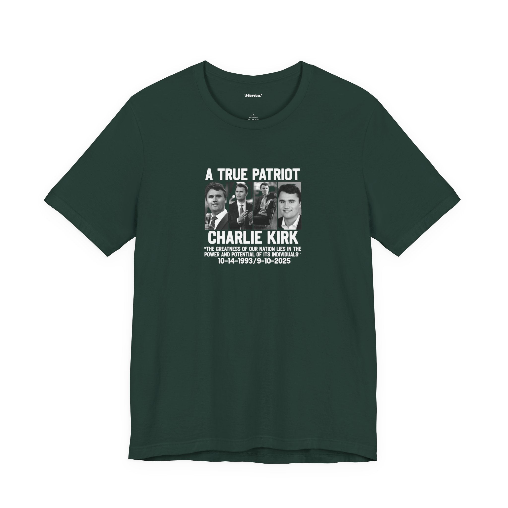 Charlie Kirk Tribute T-Shirt