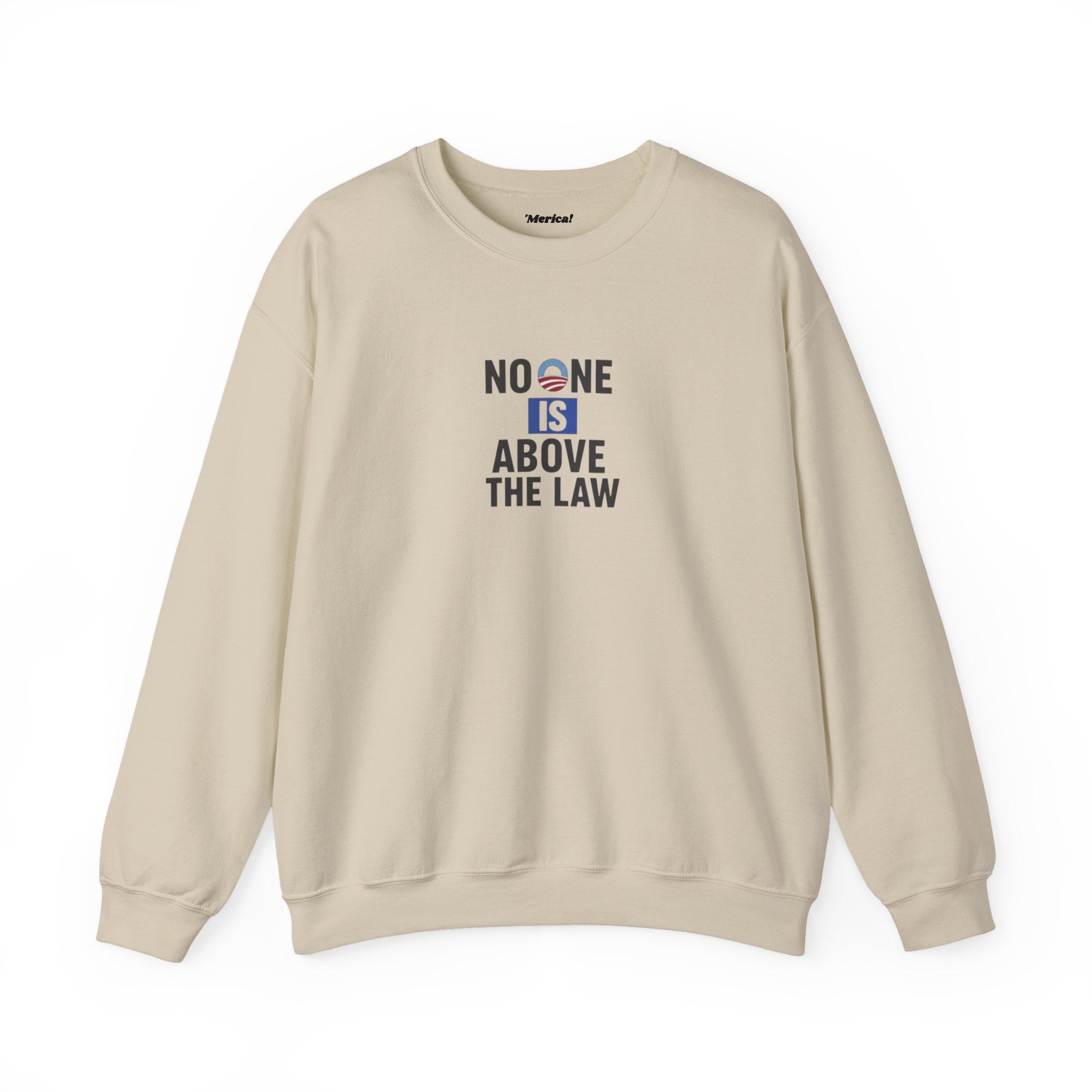 No One is Above the Law Sweatshirt