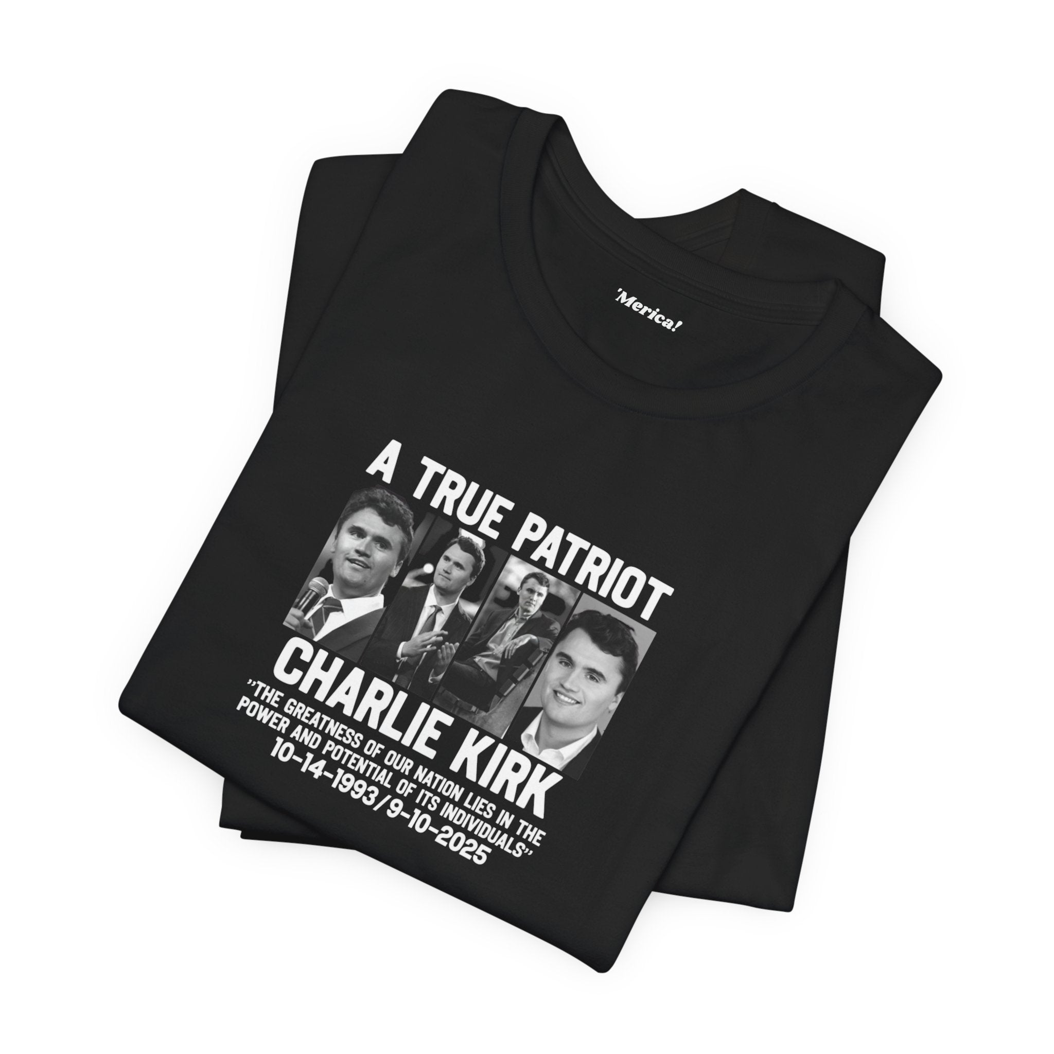 Charlie Kirk Tribute T-Shirt