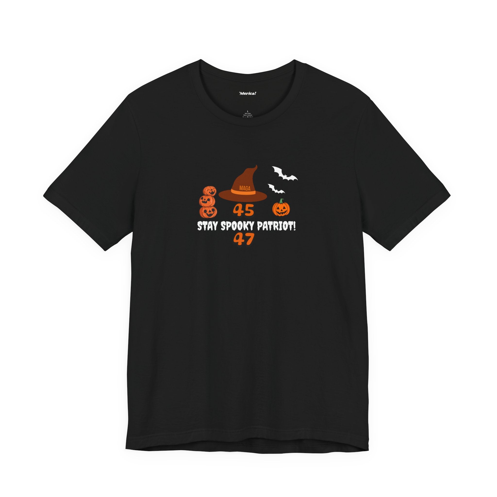 Spooky Patriot T-Shirt Printify