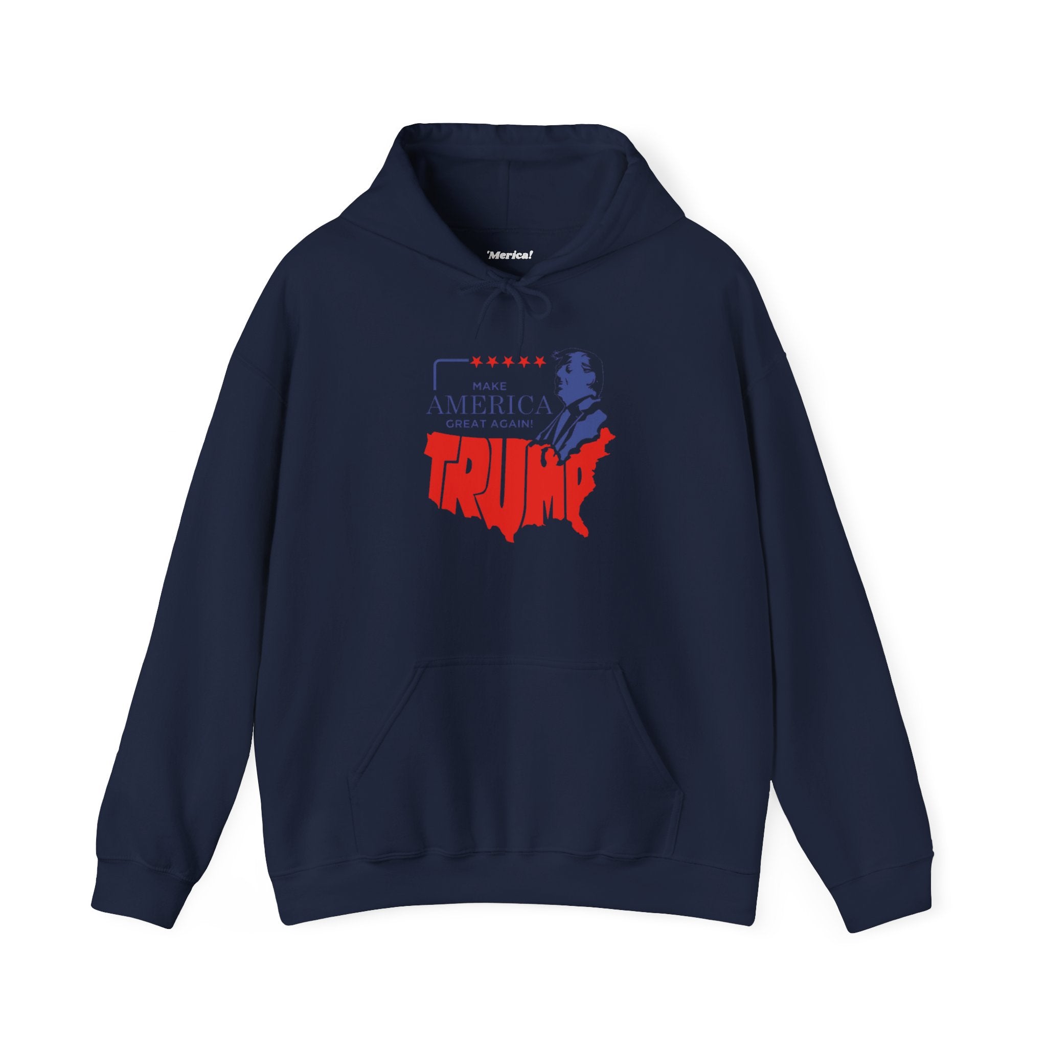 Patriotic Trump Hoodie Printify