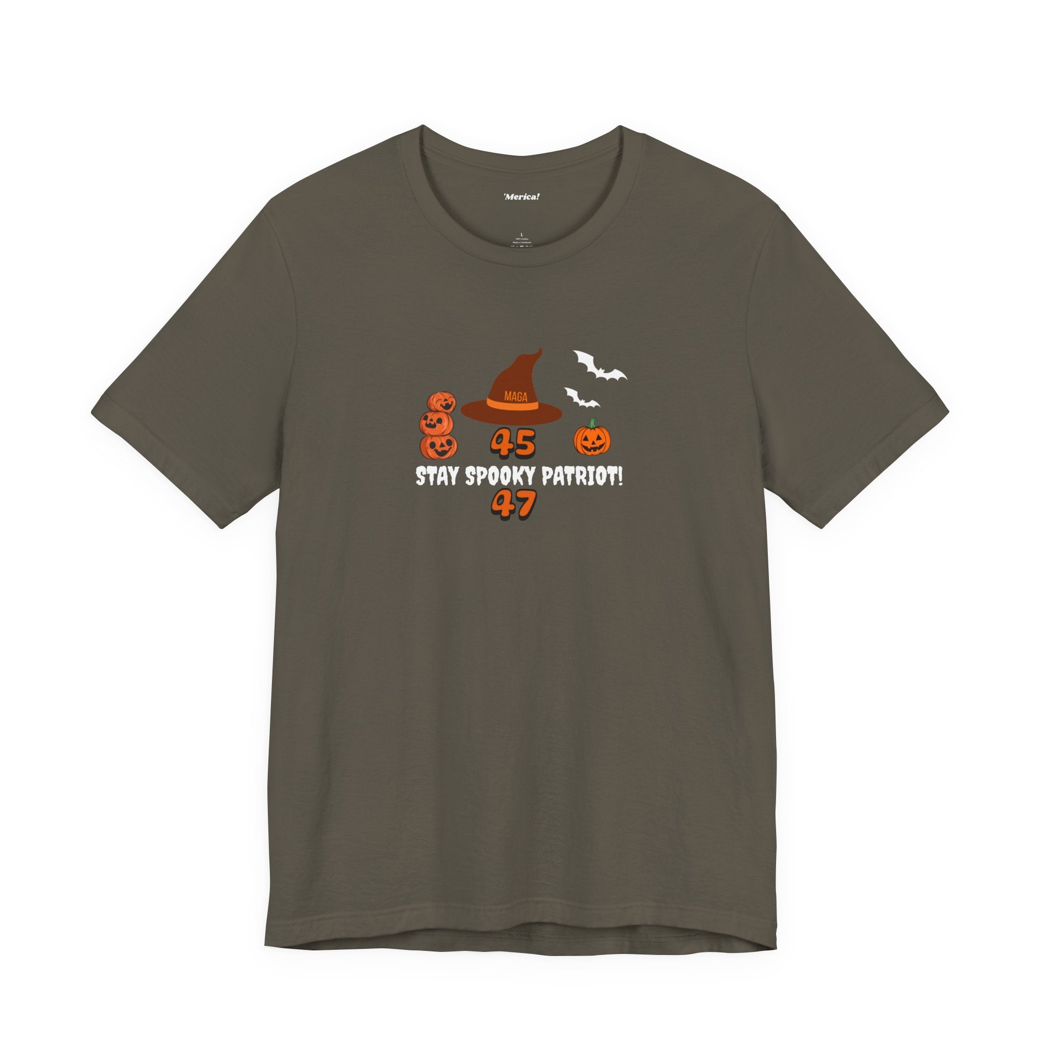 Spooky Patriot T-Shirt Printify