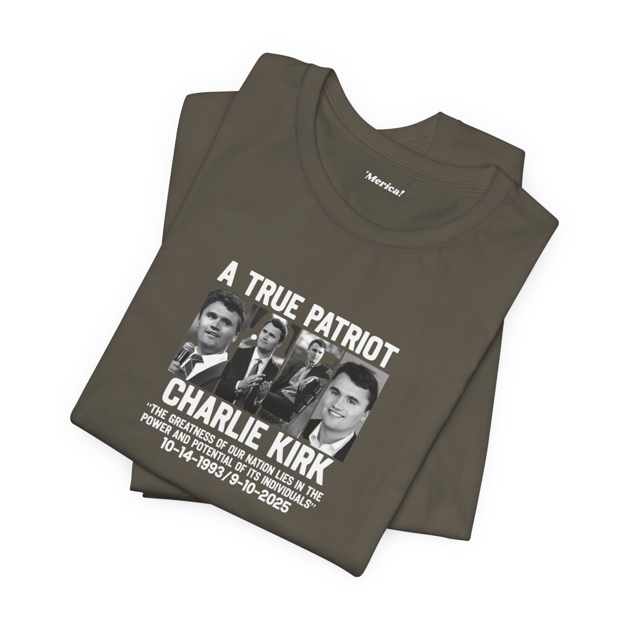 Charlie Kirk Tribute T-Shirt
