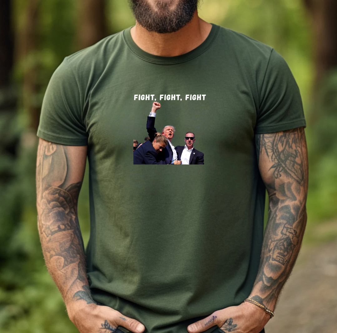Fight, Fight, Fight Tee Printify