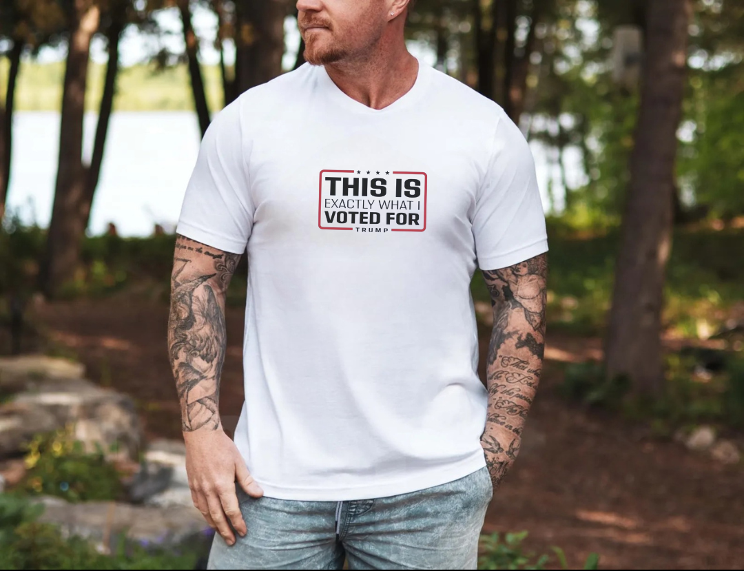 What I Voted For T-Shirt