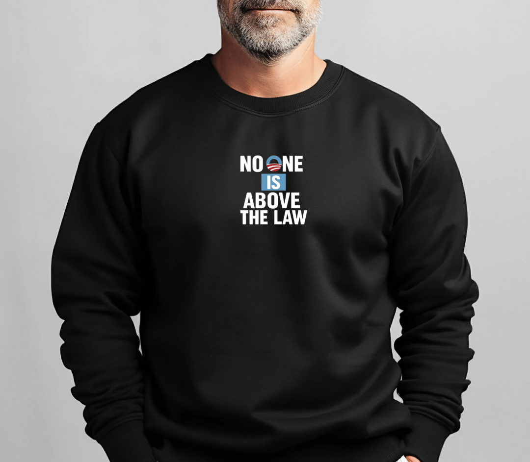 No One is Above the Law Sweatshirt