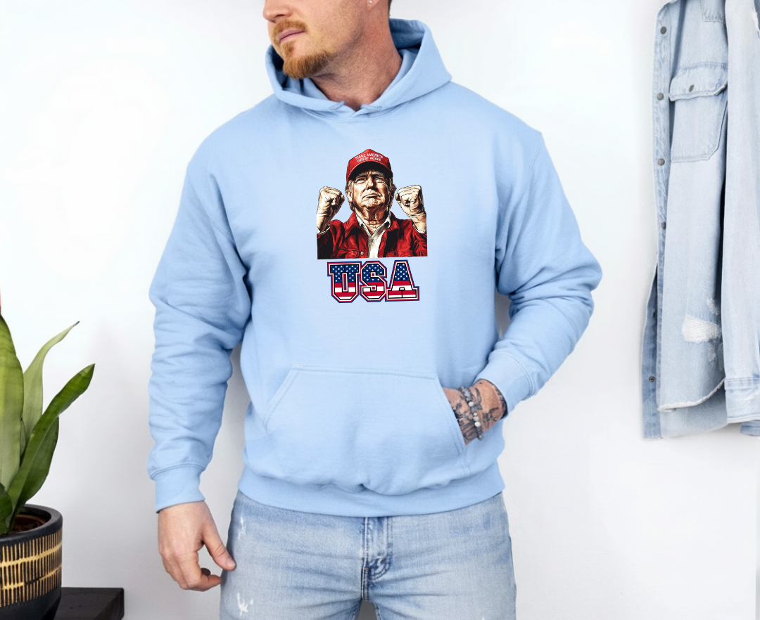 USA Pride Hoodie Printify