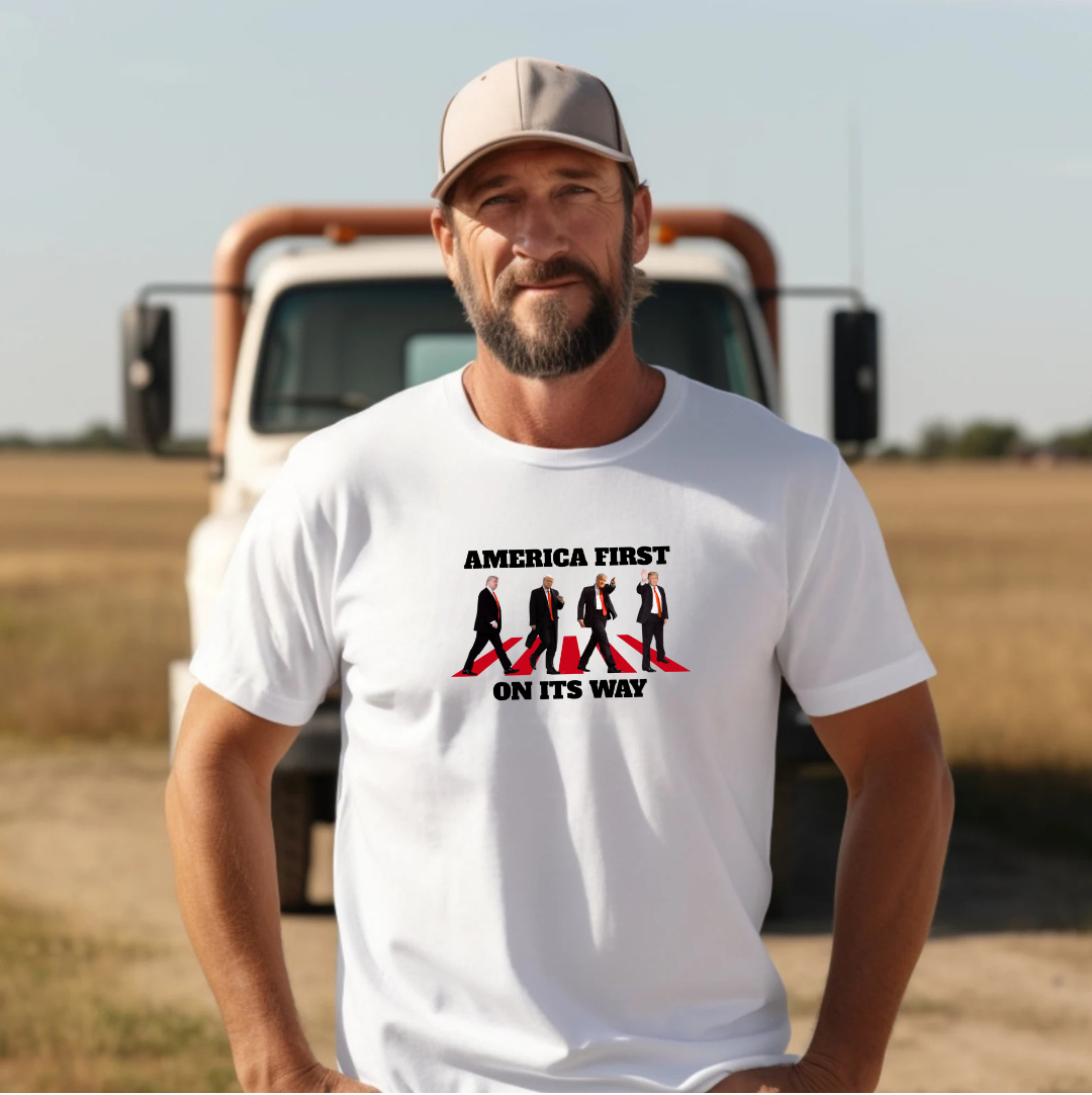 America First T- Shirt Printify