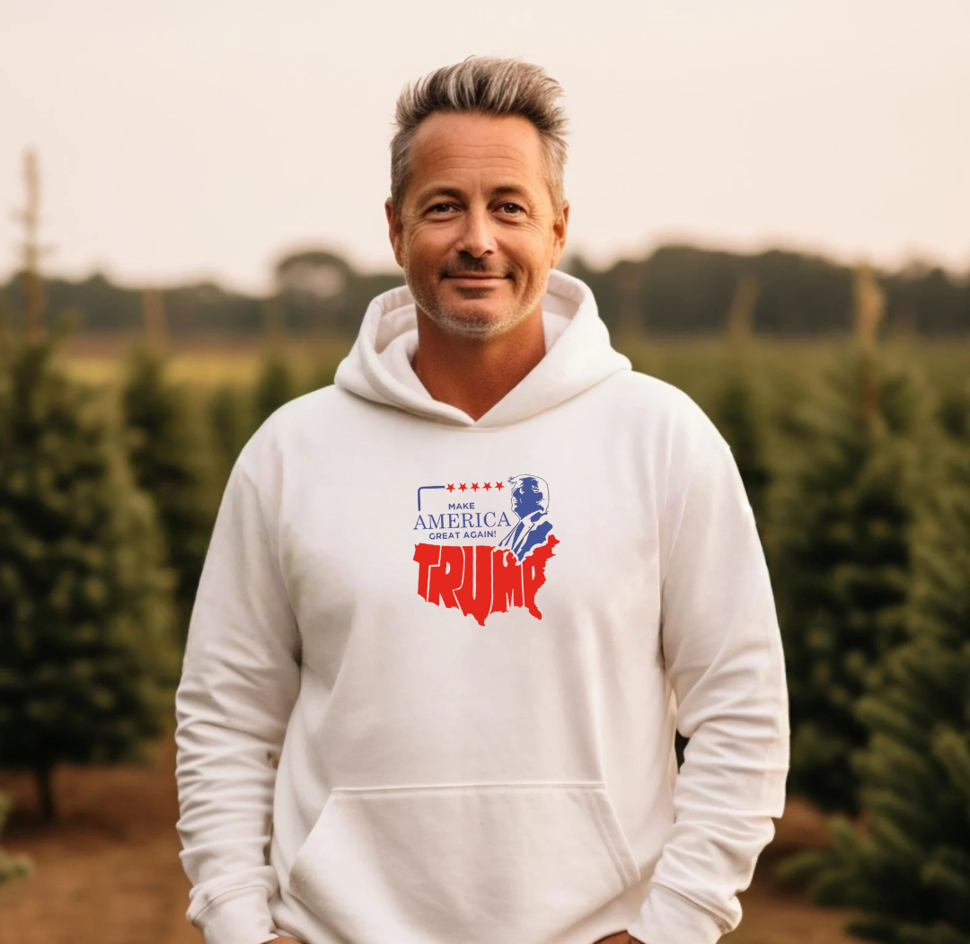 Patriotic Trump Hoodie Printify