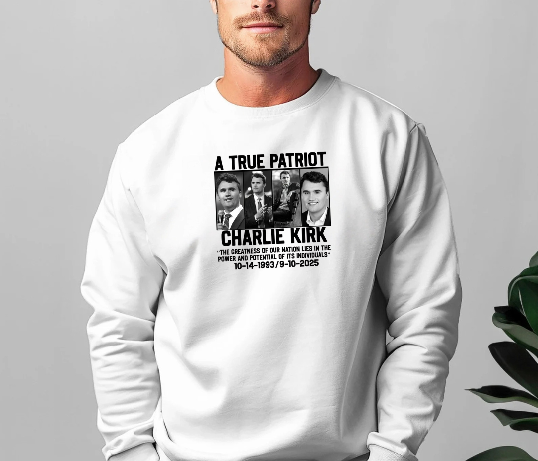 Charlie Kirk Tribute Sweatshirt