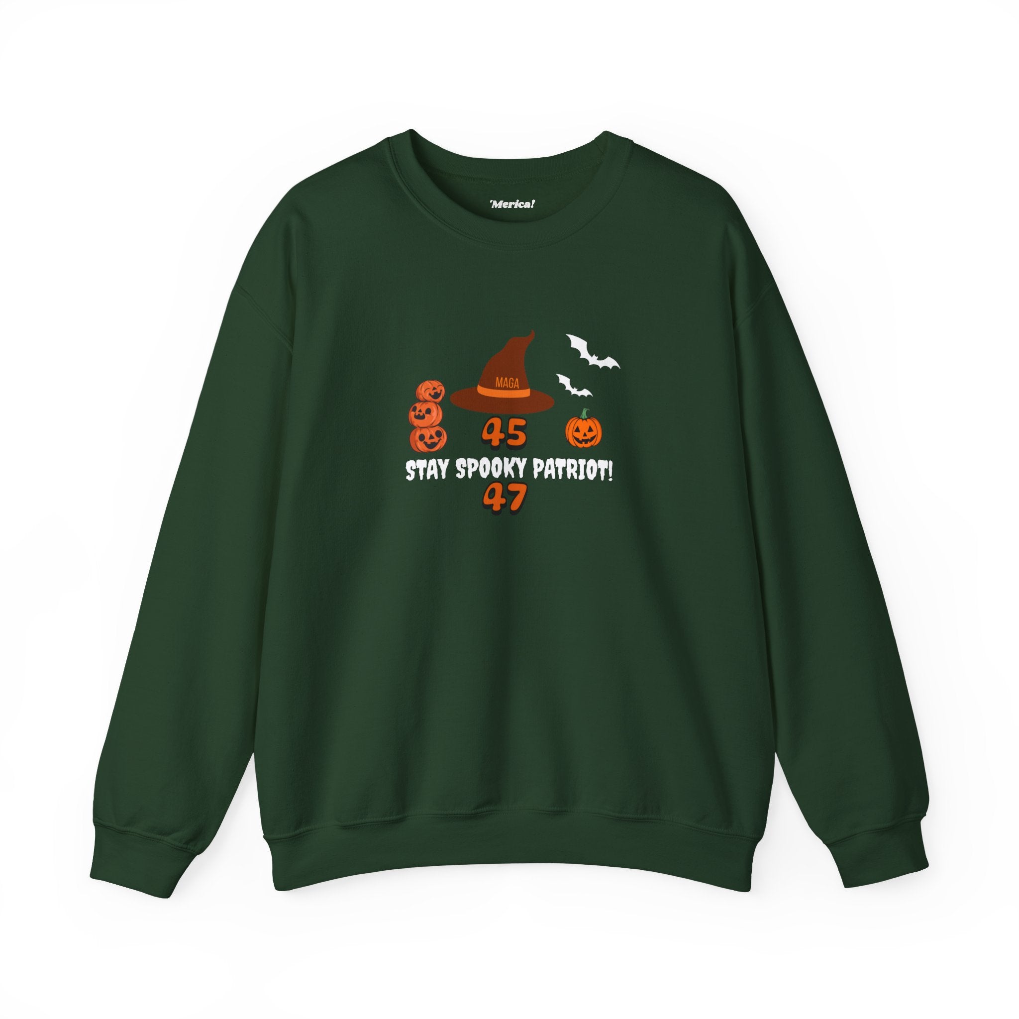 Spooky Patriot Sweatshirt Printify