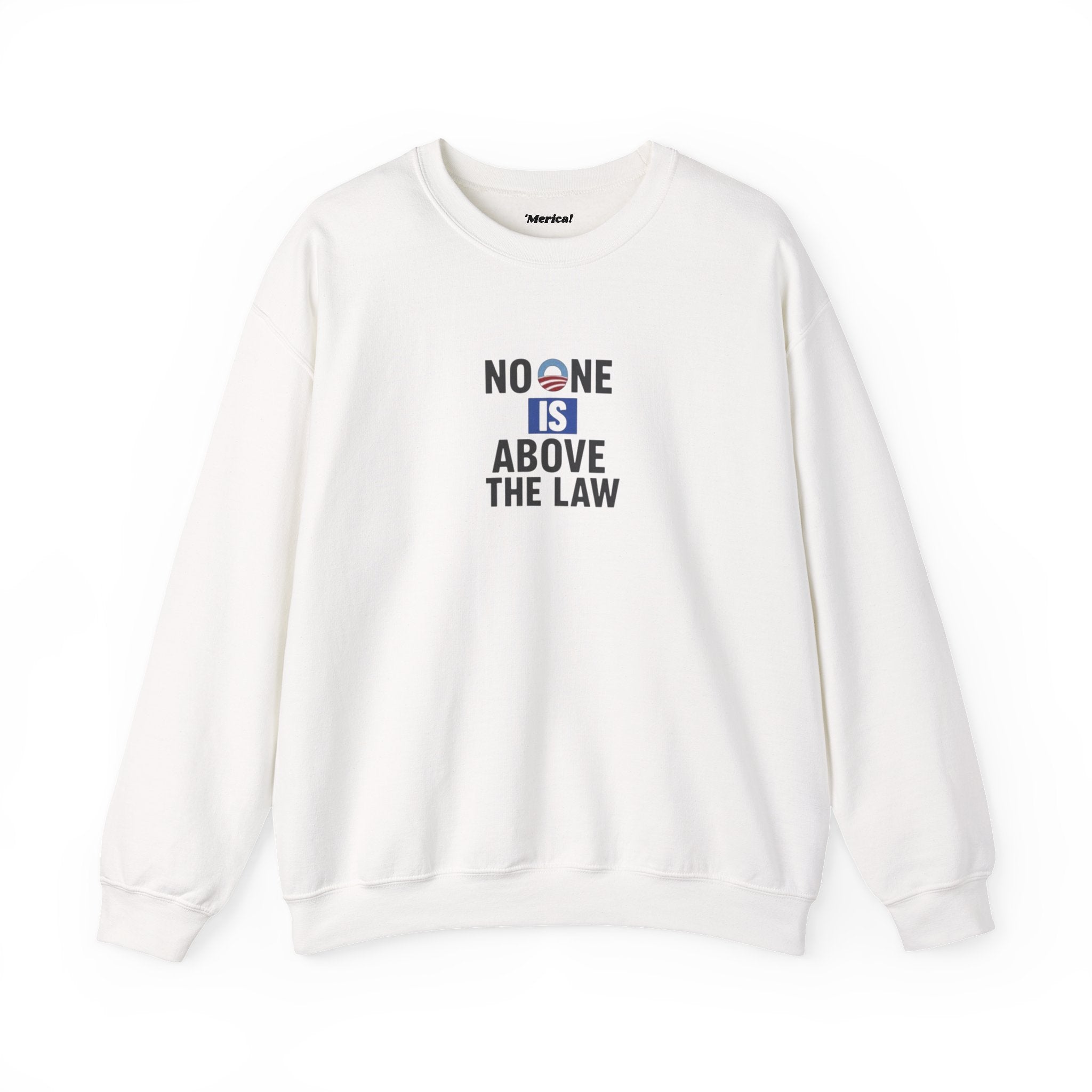 No One is Above the Law Sweatshirt