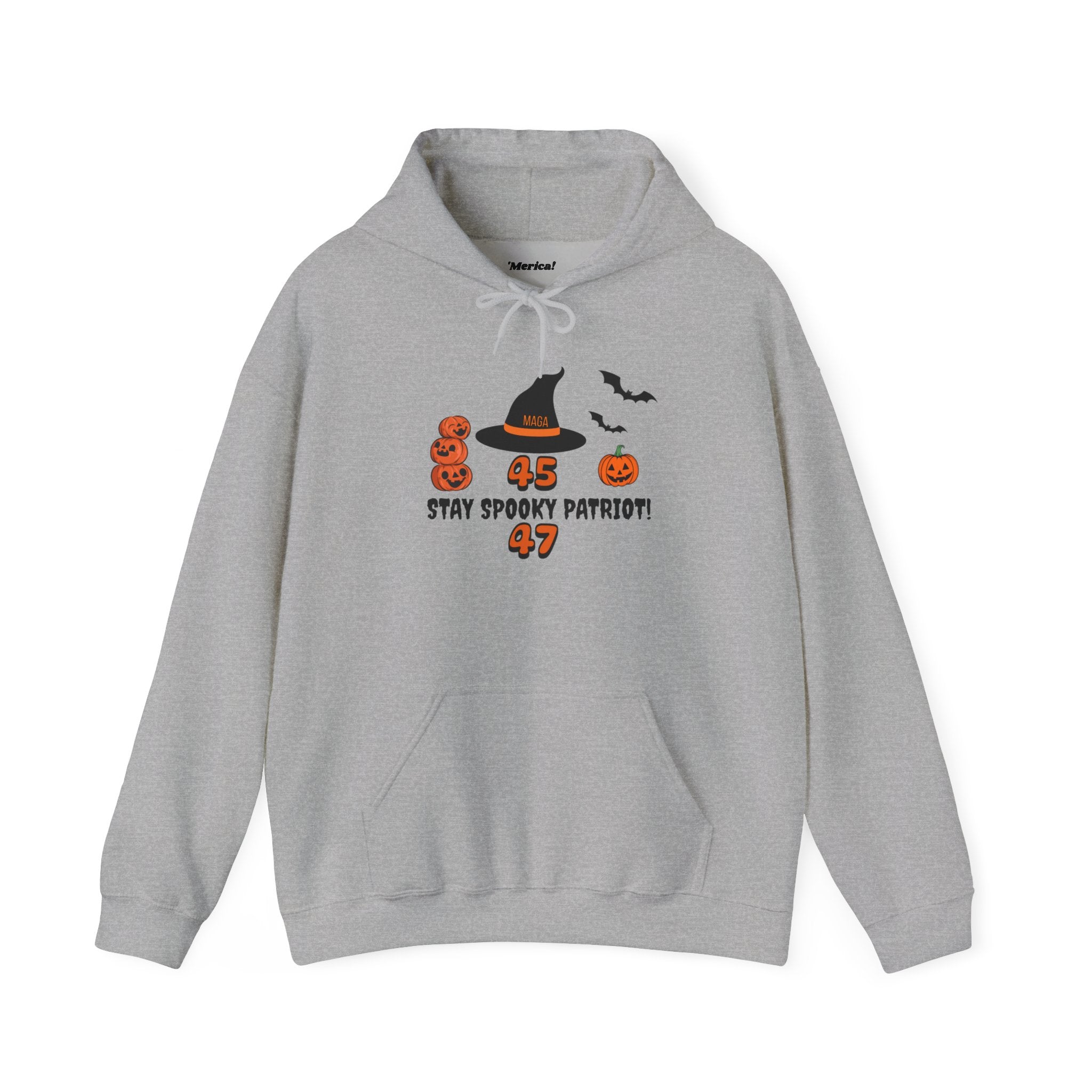 Spooky Patriot Hoodie Printify