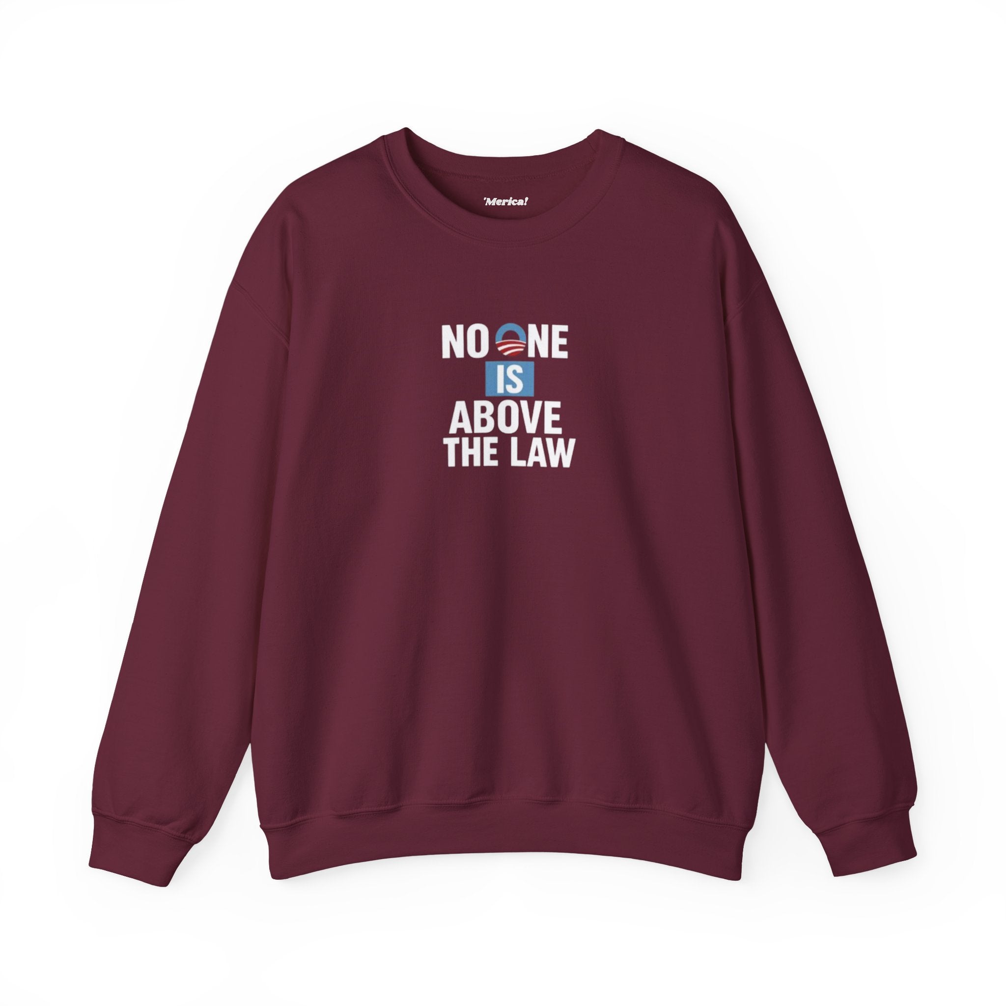 No One is Above the Law Sweatshirt