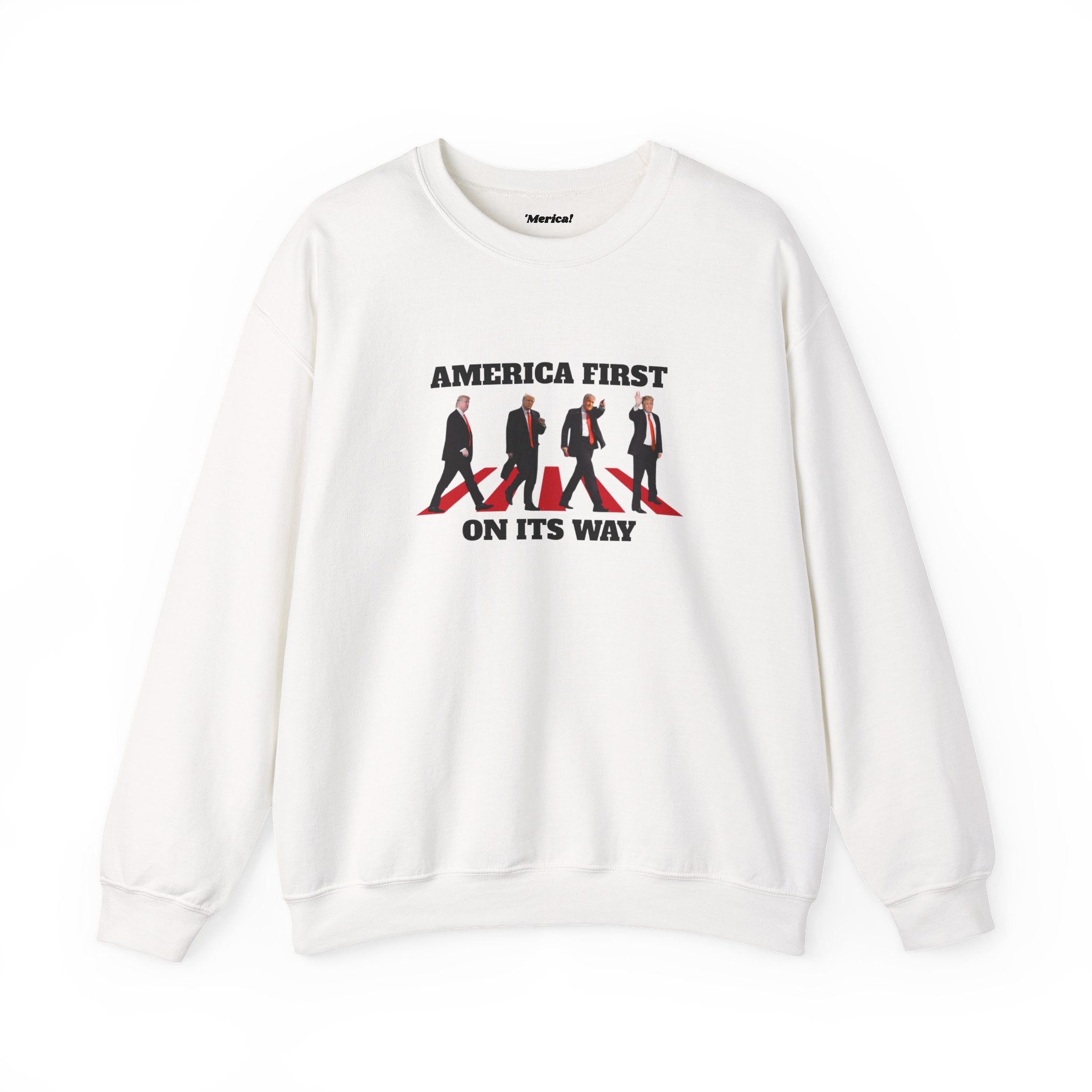 America First Sweatshirt Printify