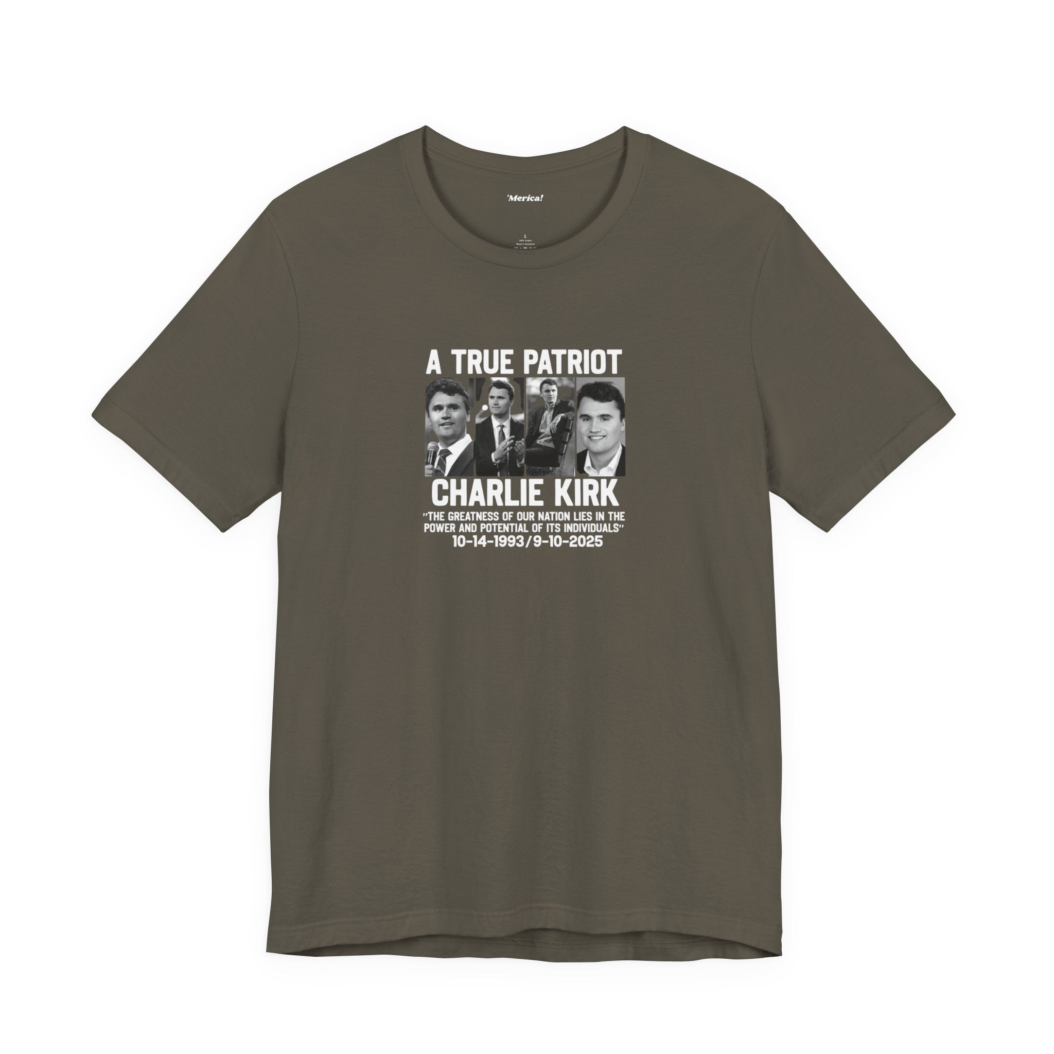 Charlie Kirk Tribute T-Shirt