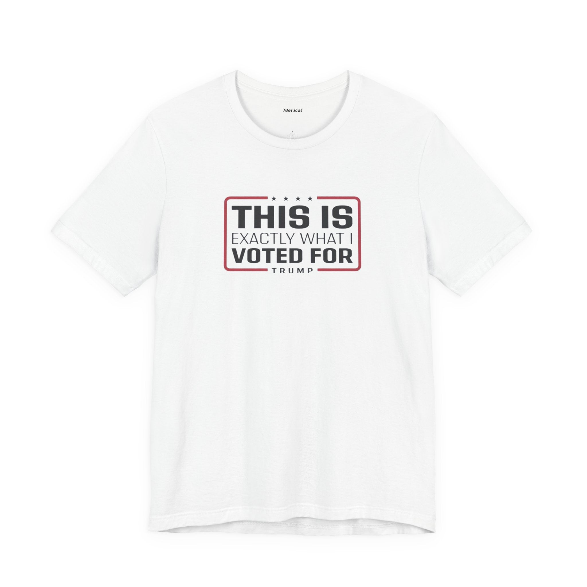 What I Voted For T-Shirt