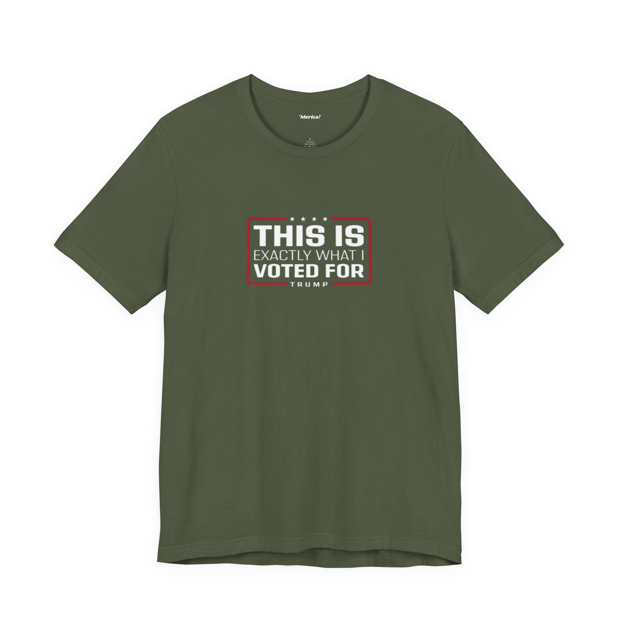 What I Voted For T-Shirt