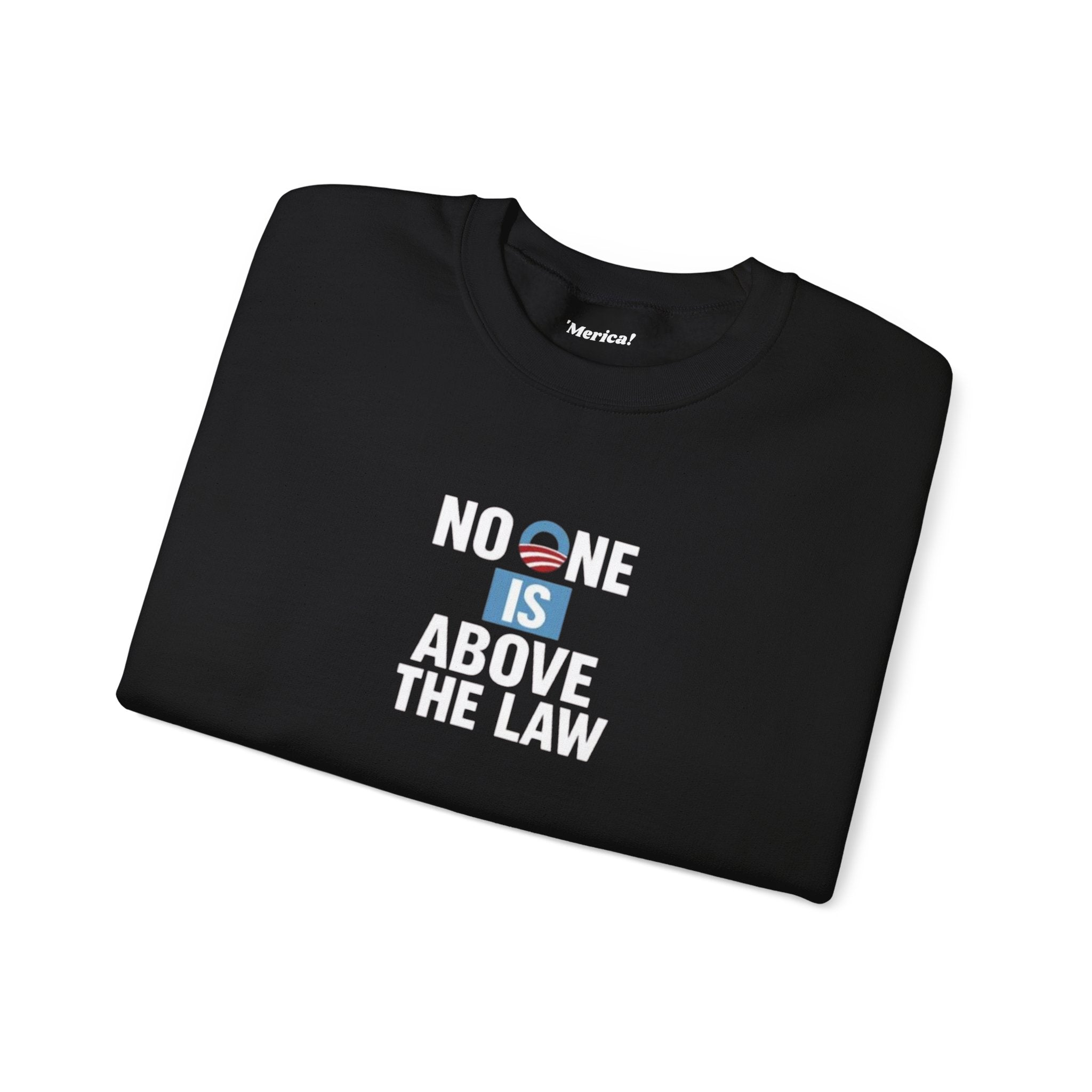 No One is Above the Law Sweatshirt