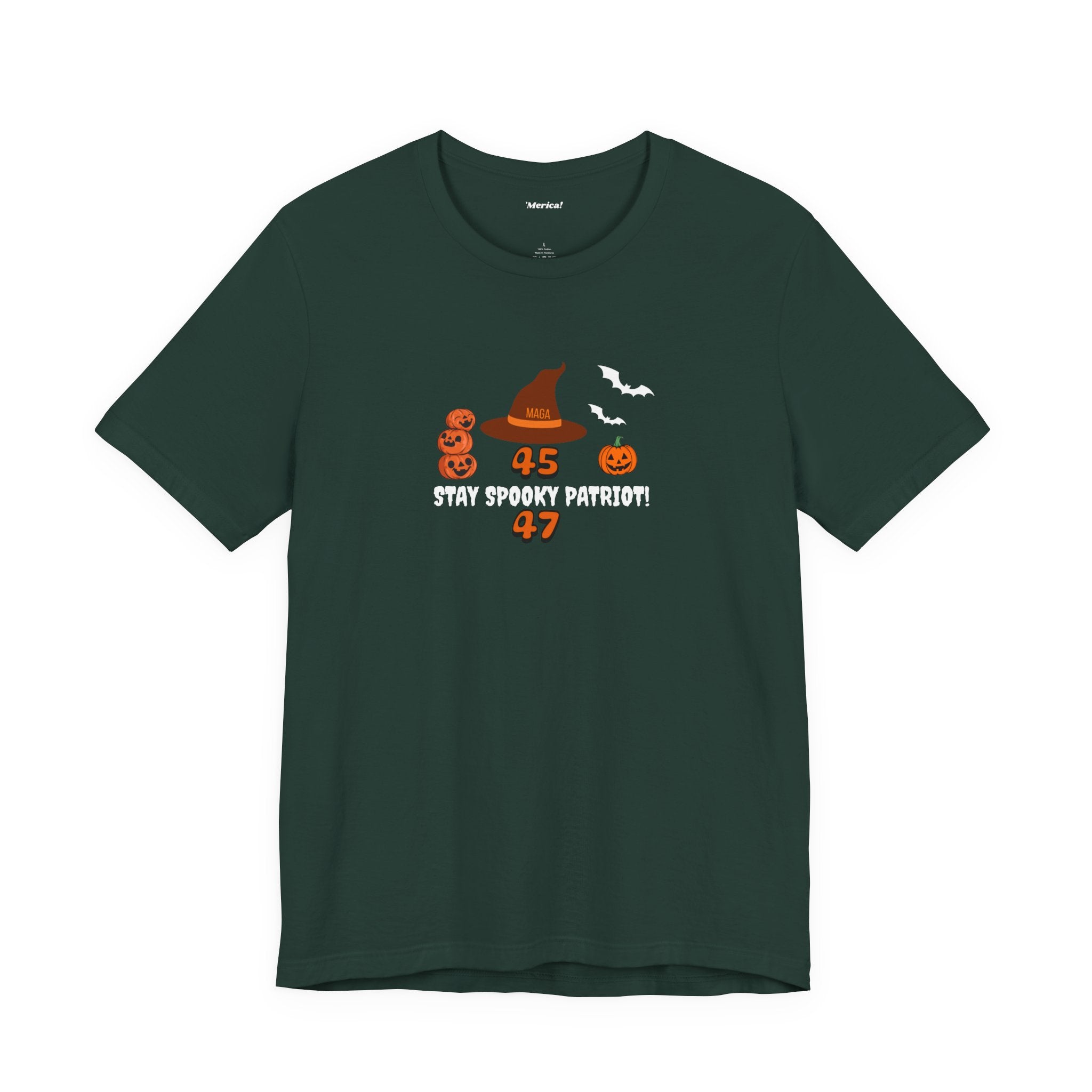 Spooky Patriot T-Shirt Printify