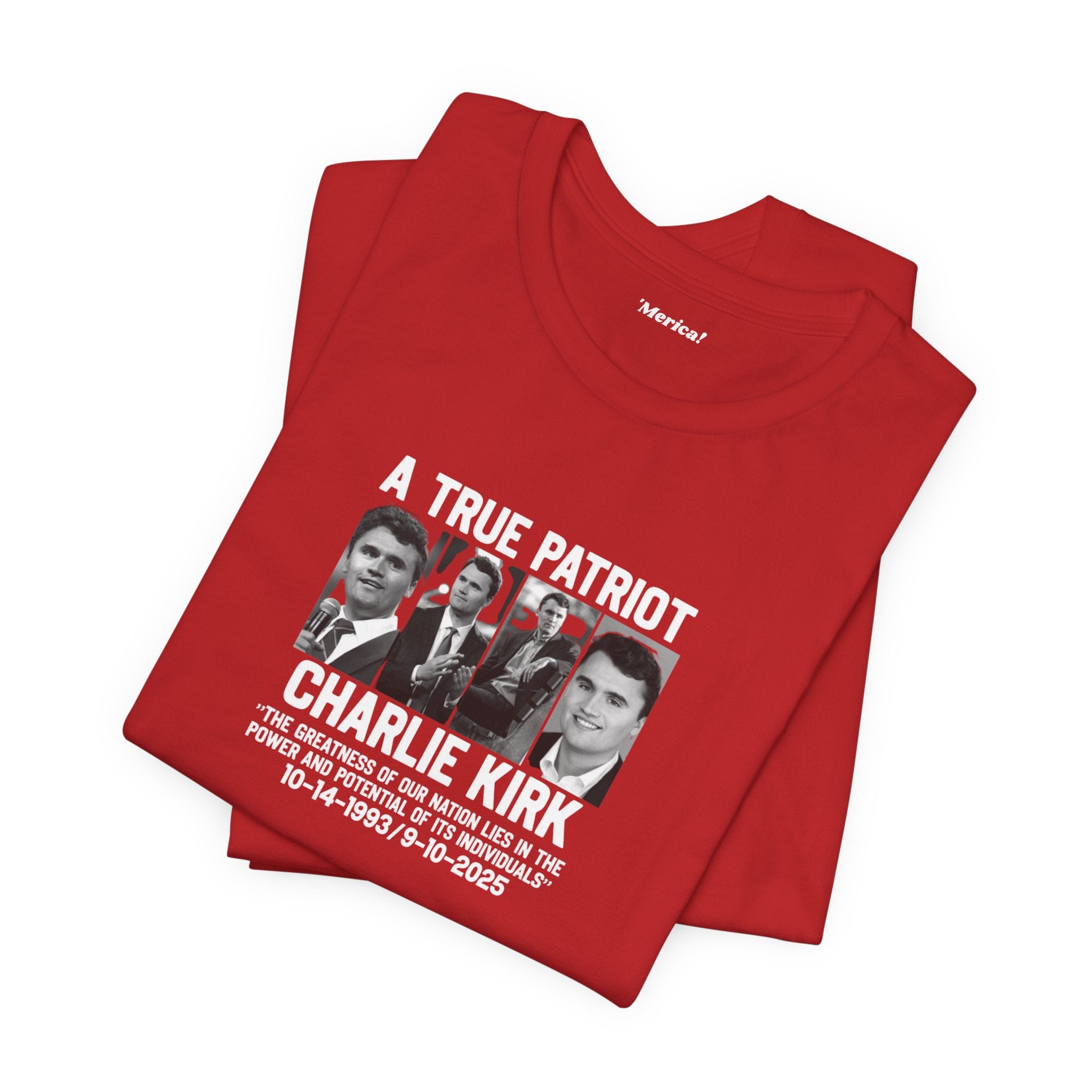 Charlie Kirk Tribute T-Shirt