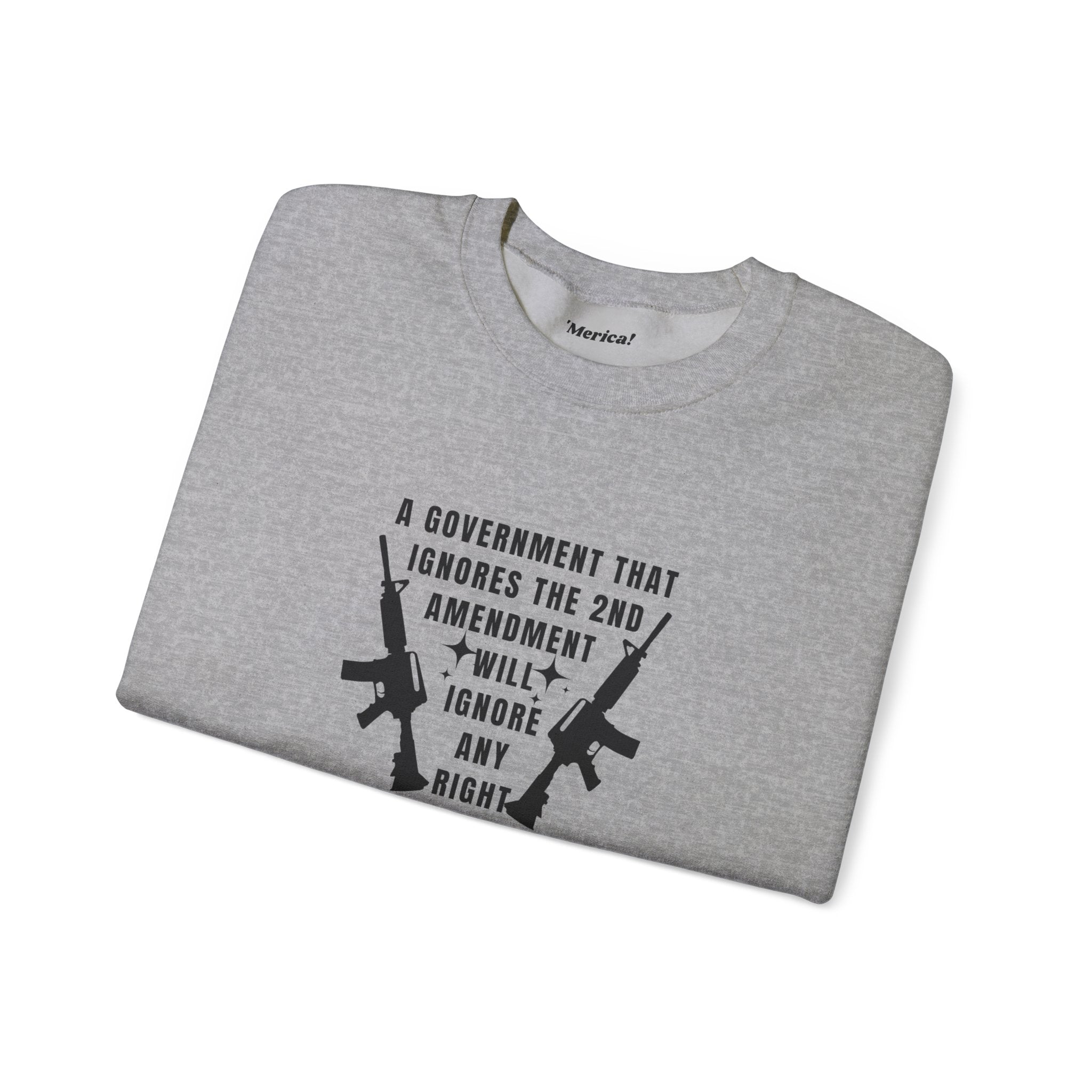 Second Amendment Crewneck Sweatshirt