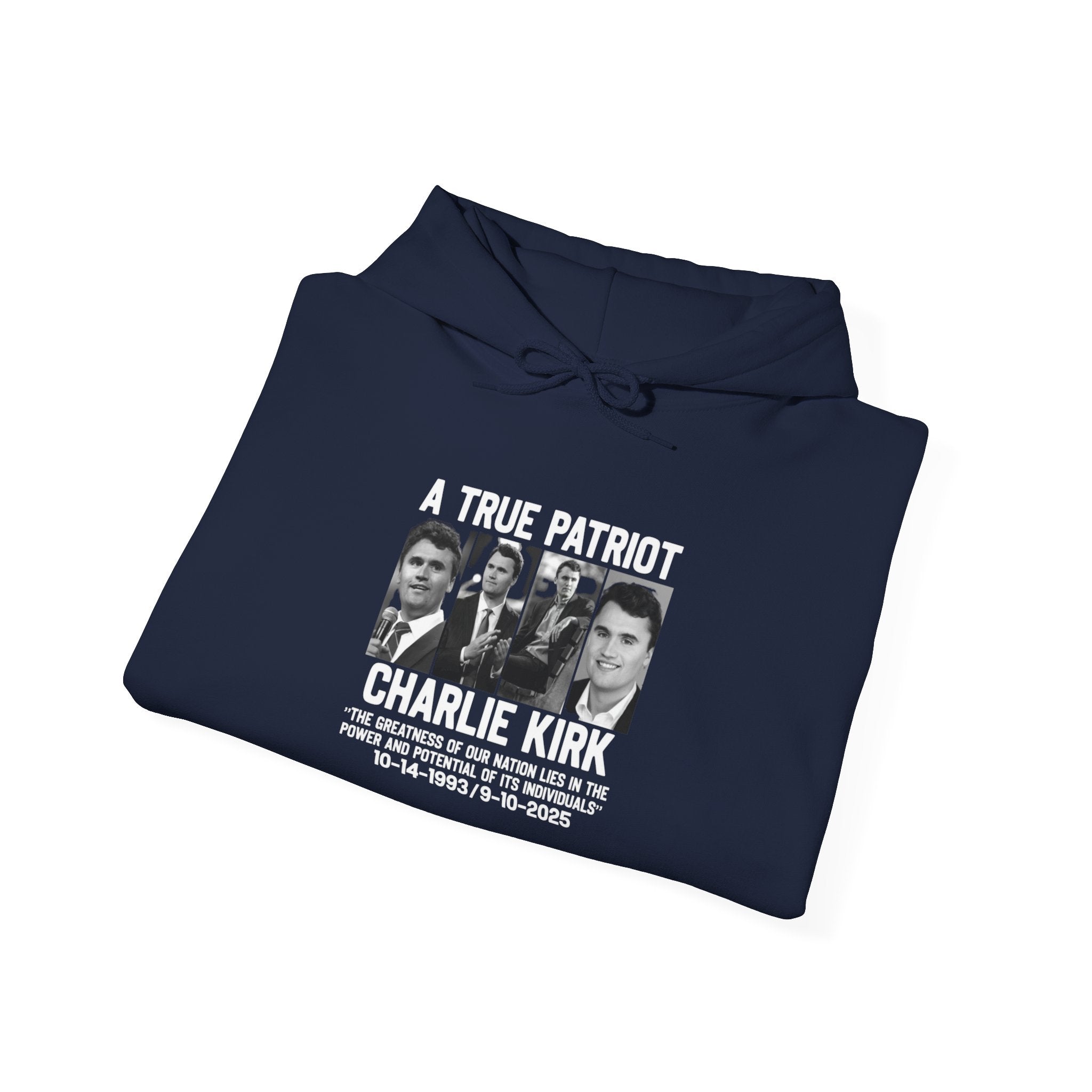 Charlie Kirk Tribute Hoodie Printify