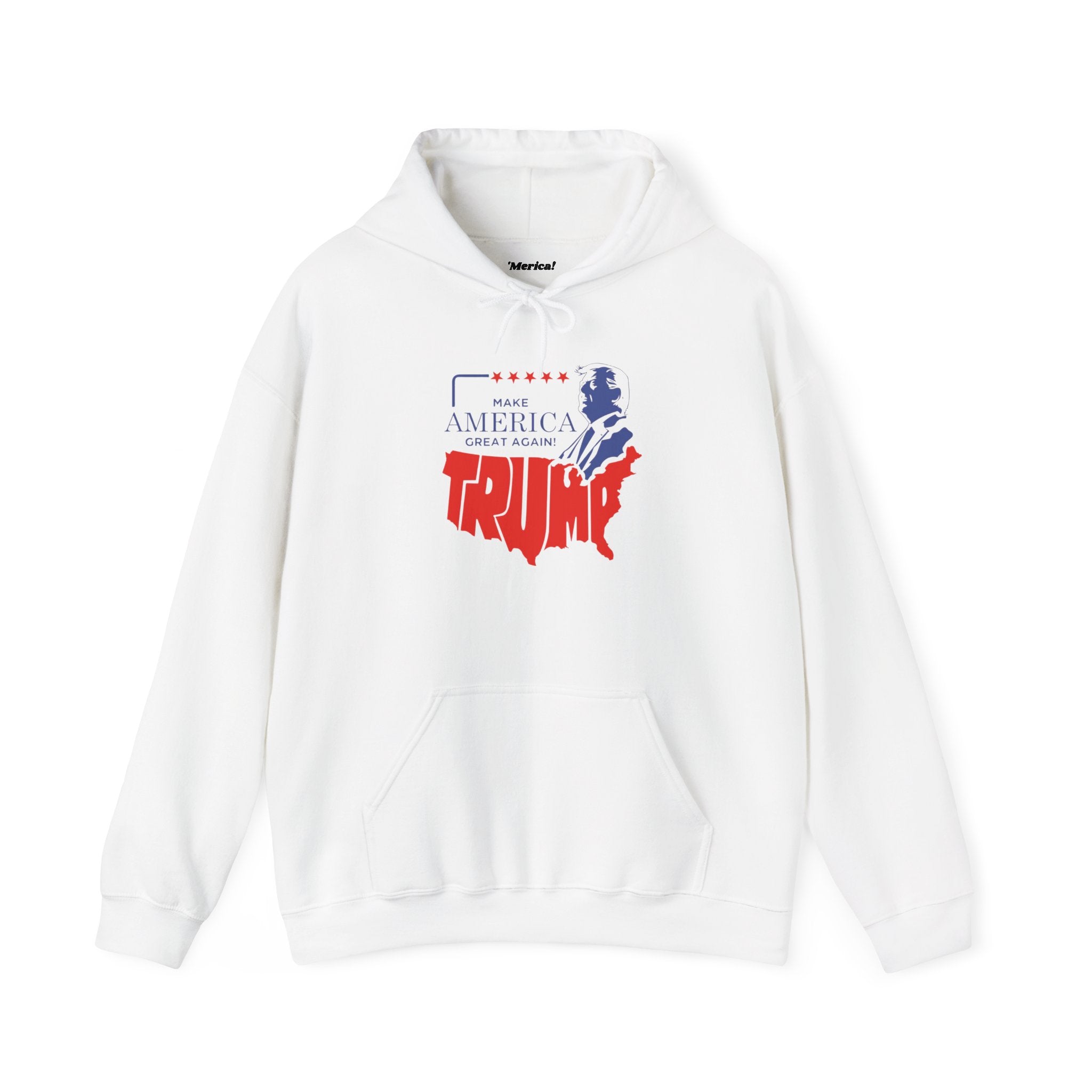 Patriotic Trump Hoodie Printify