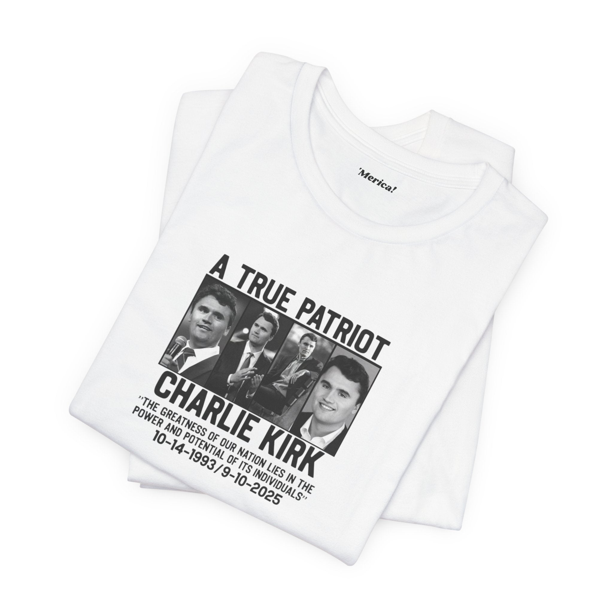 Charlie Kirk Tribute T-Shirt