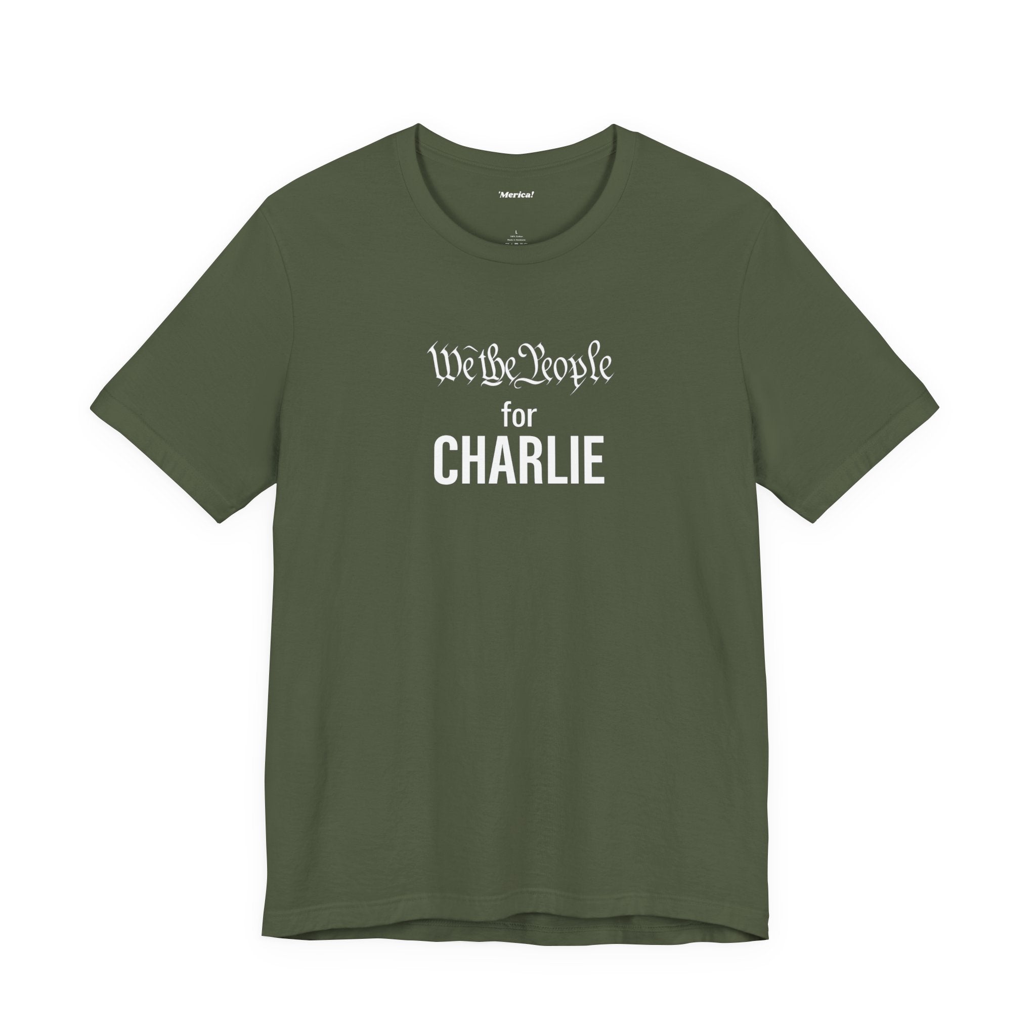 We the People for CHARLIE T-Shirt Printify