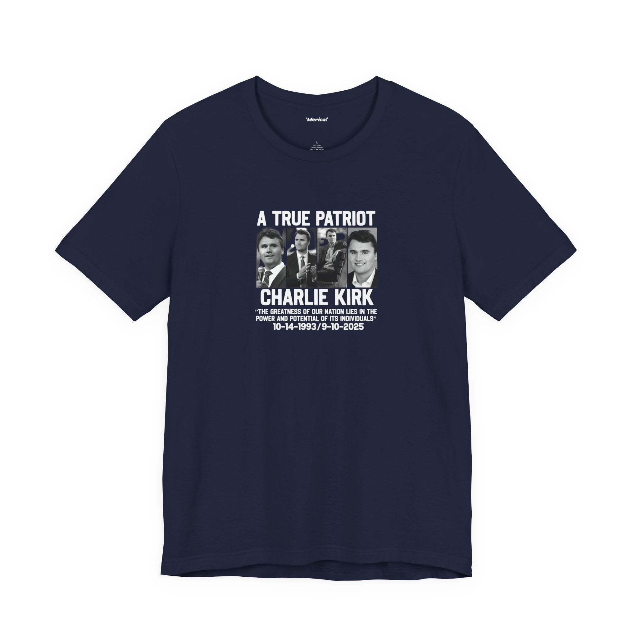 Charlie Kirk Tribute T-Shirt