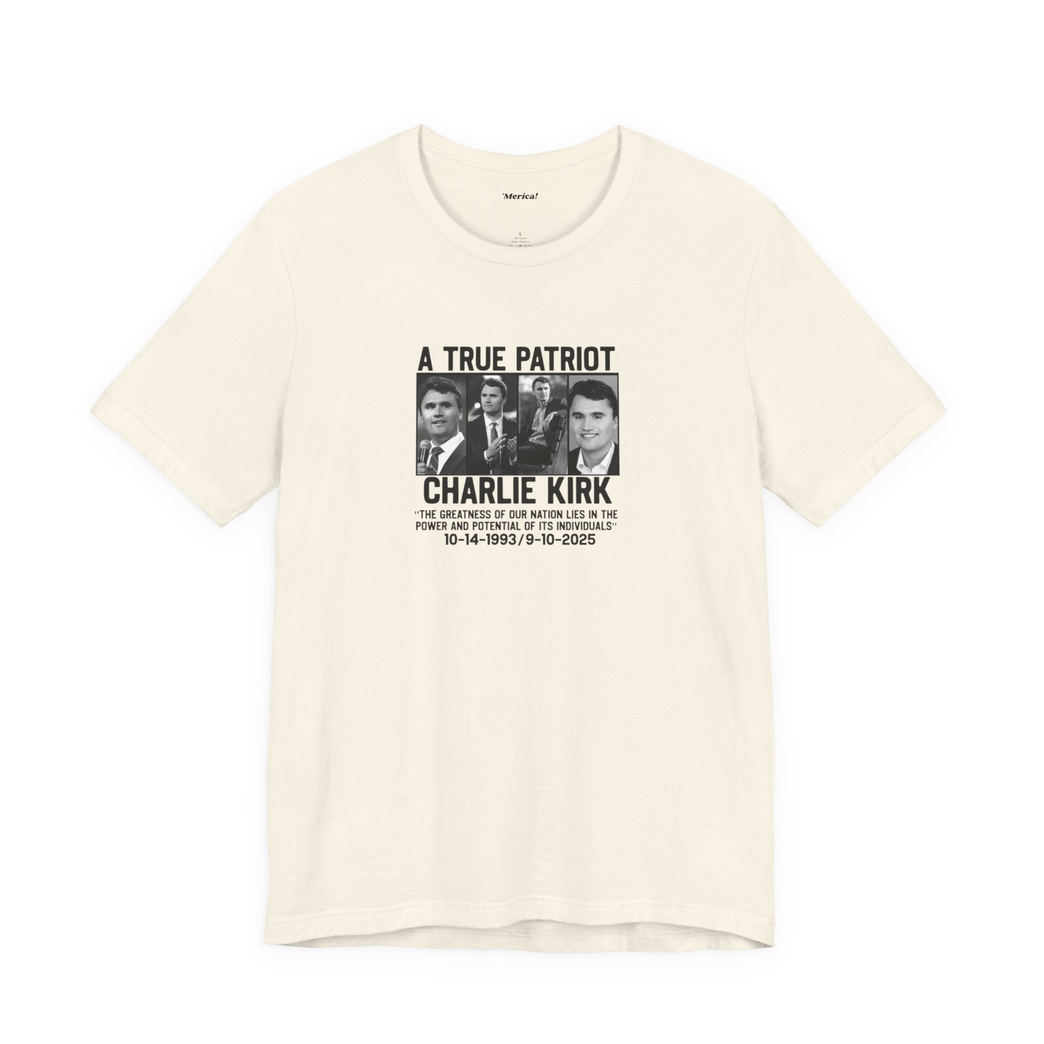 Charlie Kirk Tribute T-Shirt