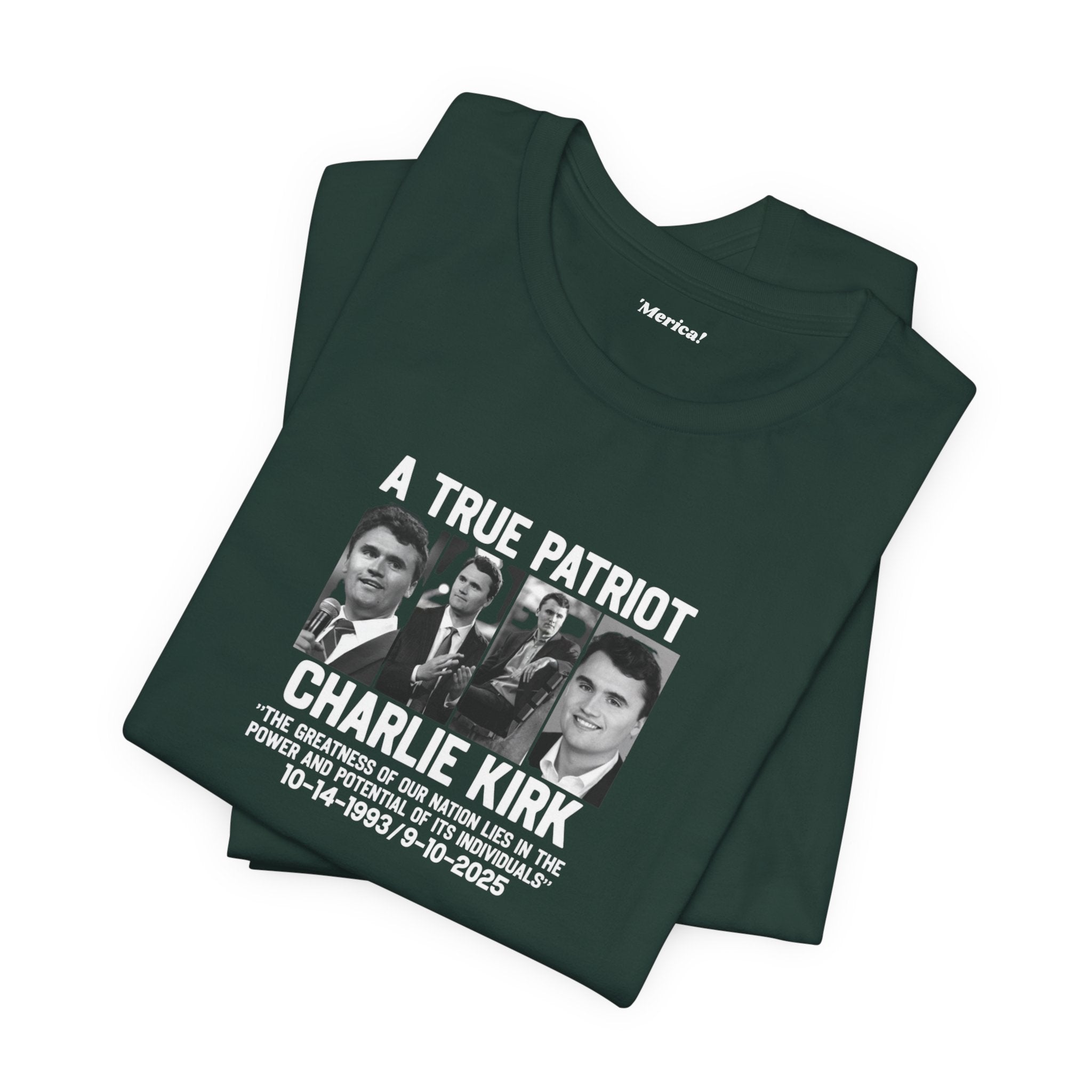 Charlie Kirk Tribute T-Shirt