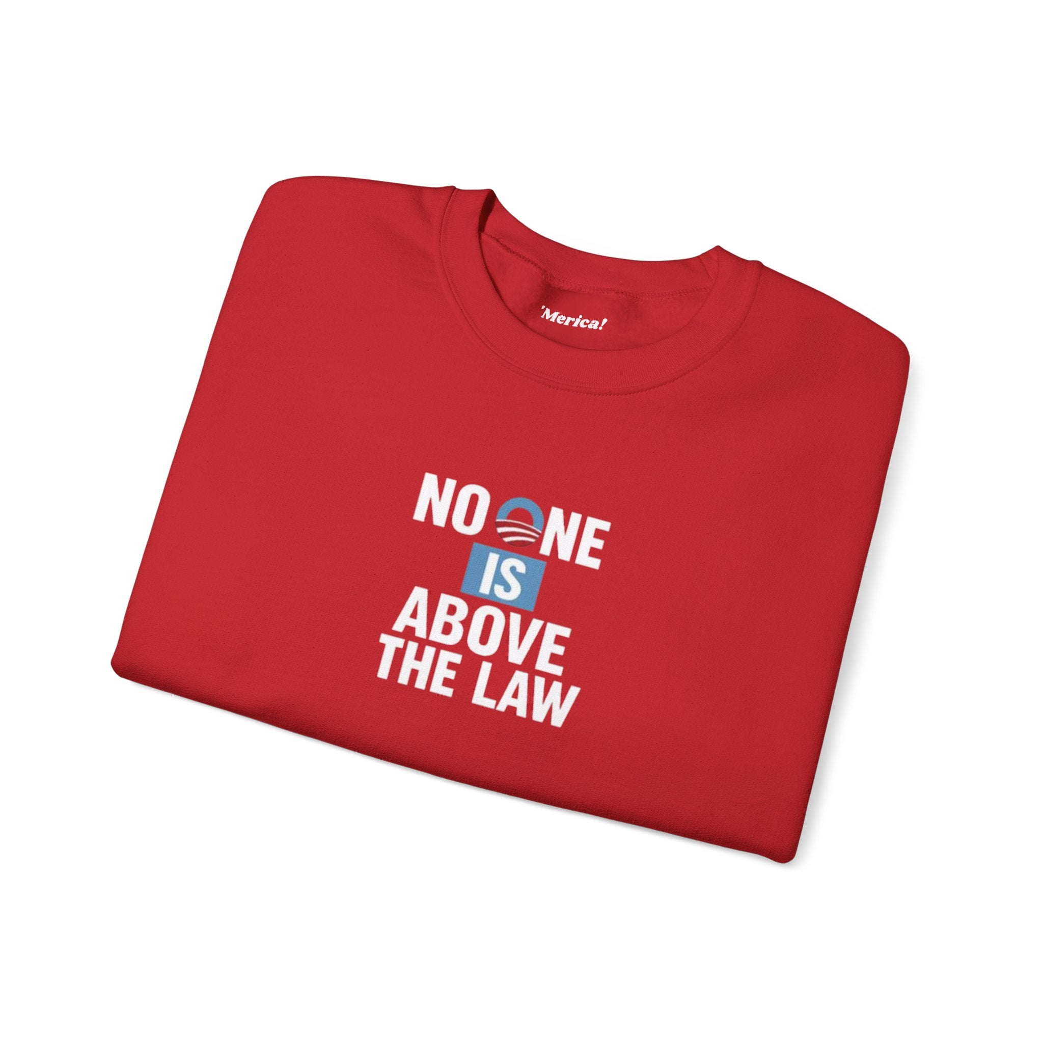 No One is Above the Law Sweatshirt
