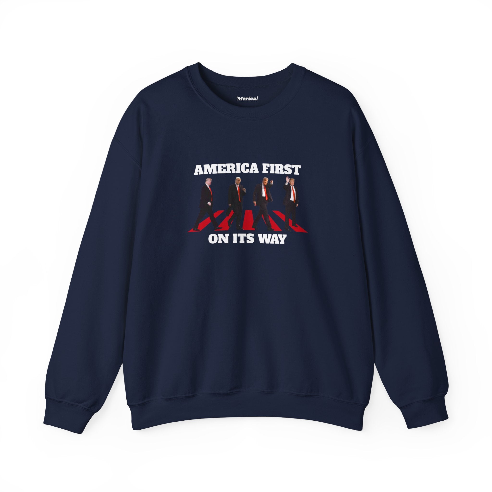 America First Sweatshirt Printify