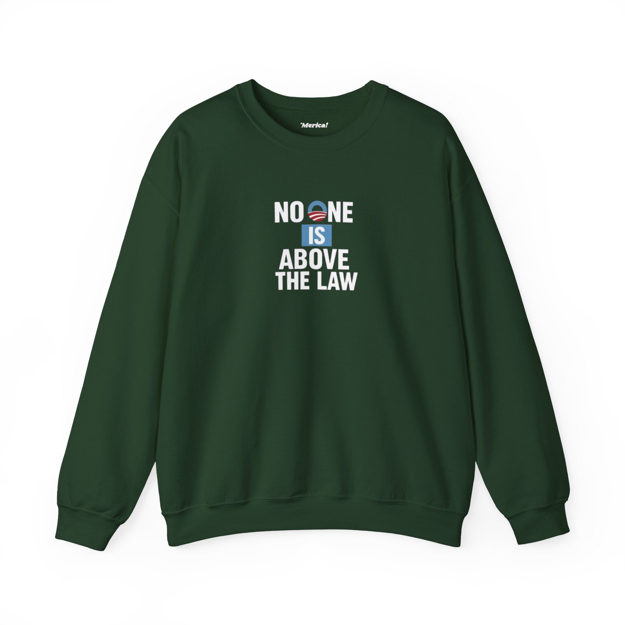No One is Above the Law Sweatshirt