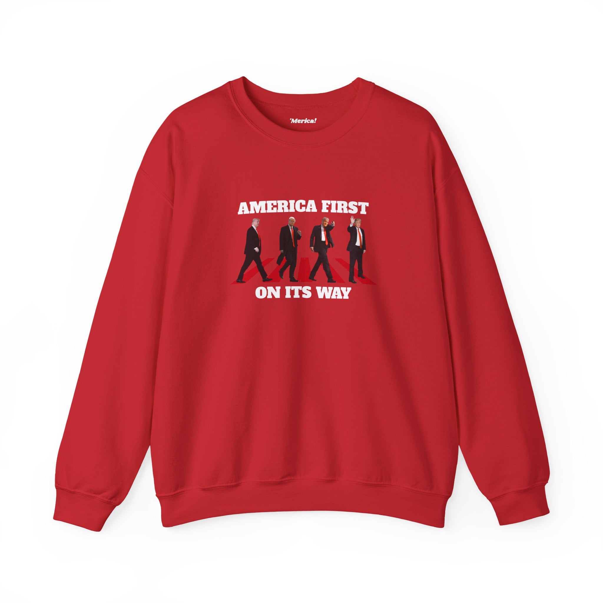 America First Sweatshirt Printify